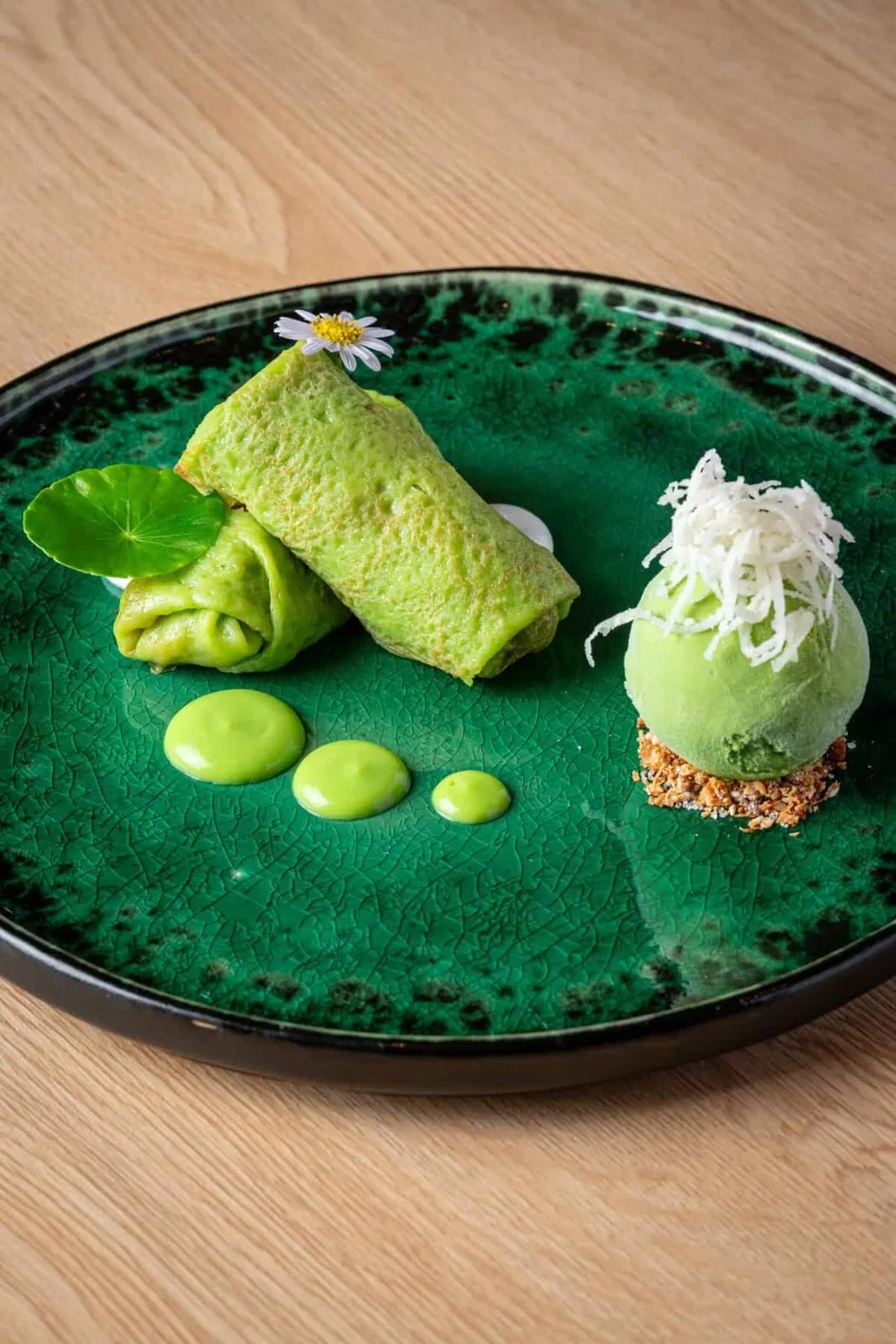 Khum Hom - pandan dessert