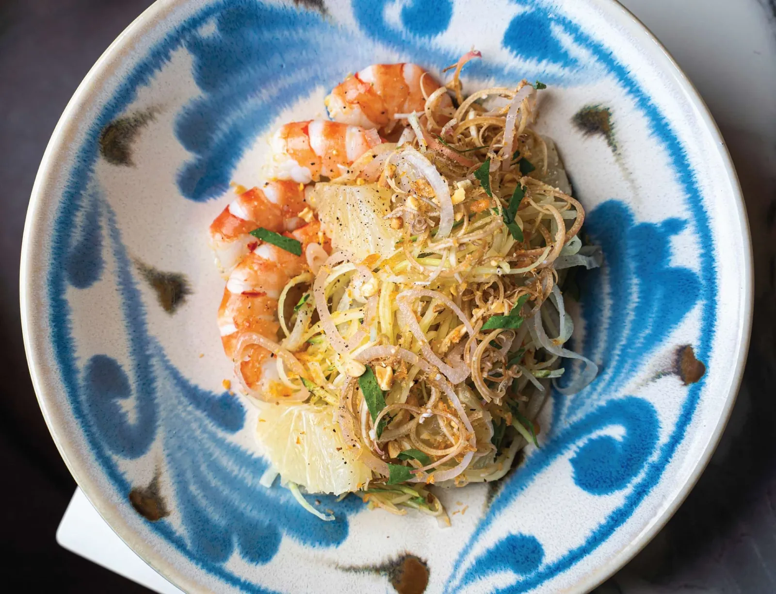 Kingfisher - shrimp noodle salad