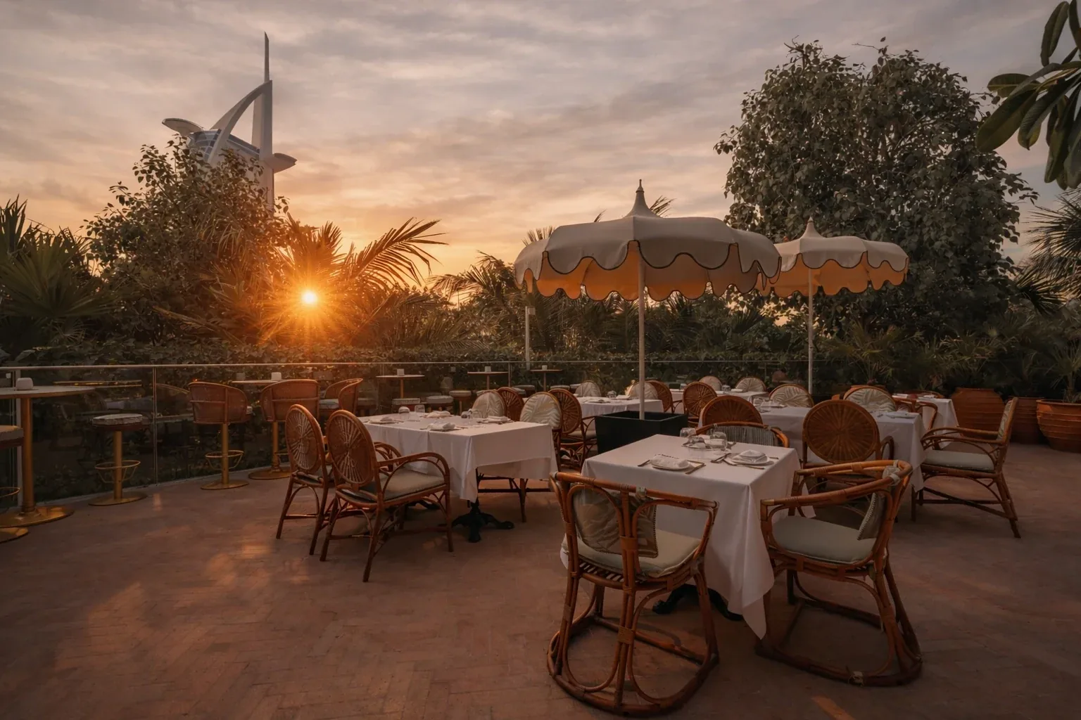 KIRA - sunset terrace