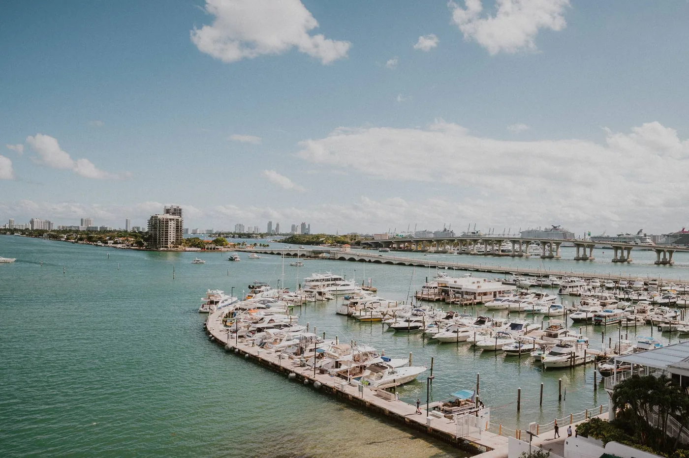 Klaw Miami - marina view
