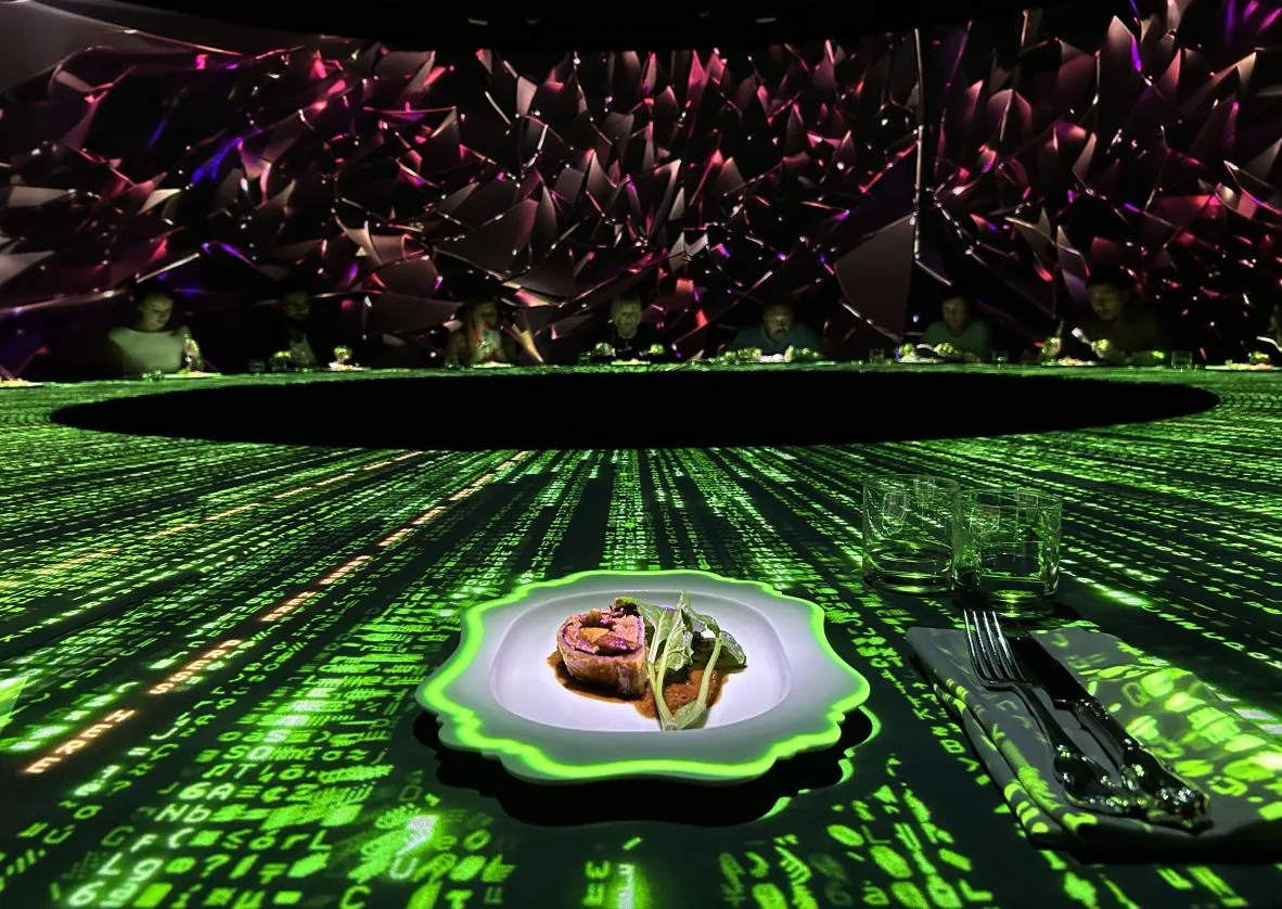 Krasota Dubai - plated course