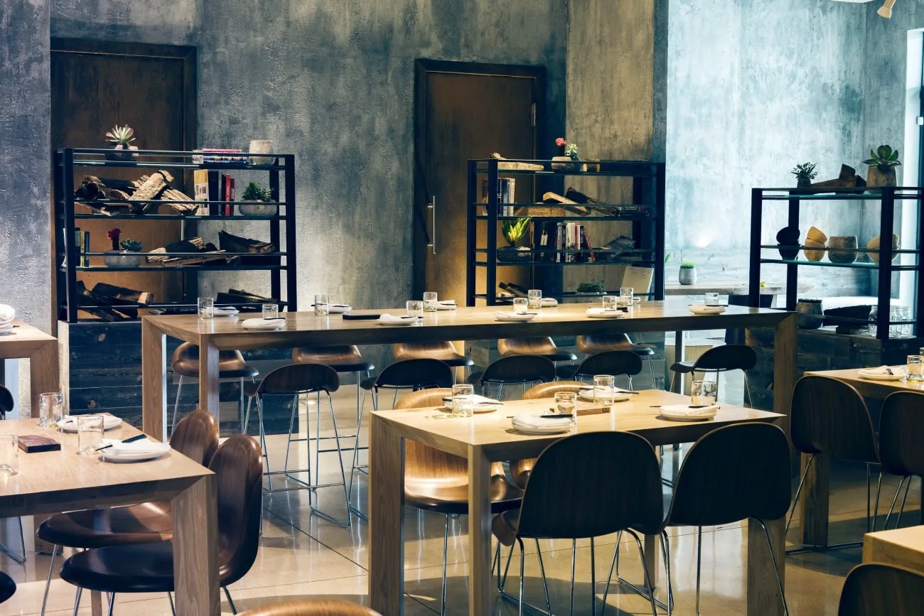 KYU Miami - communal tables