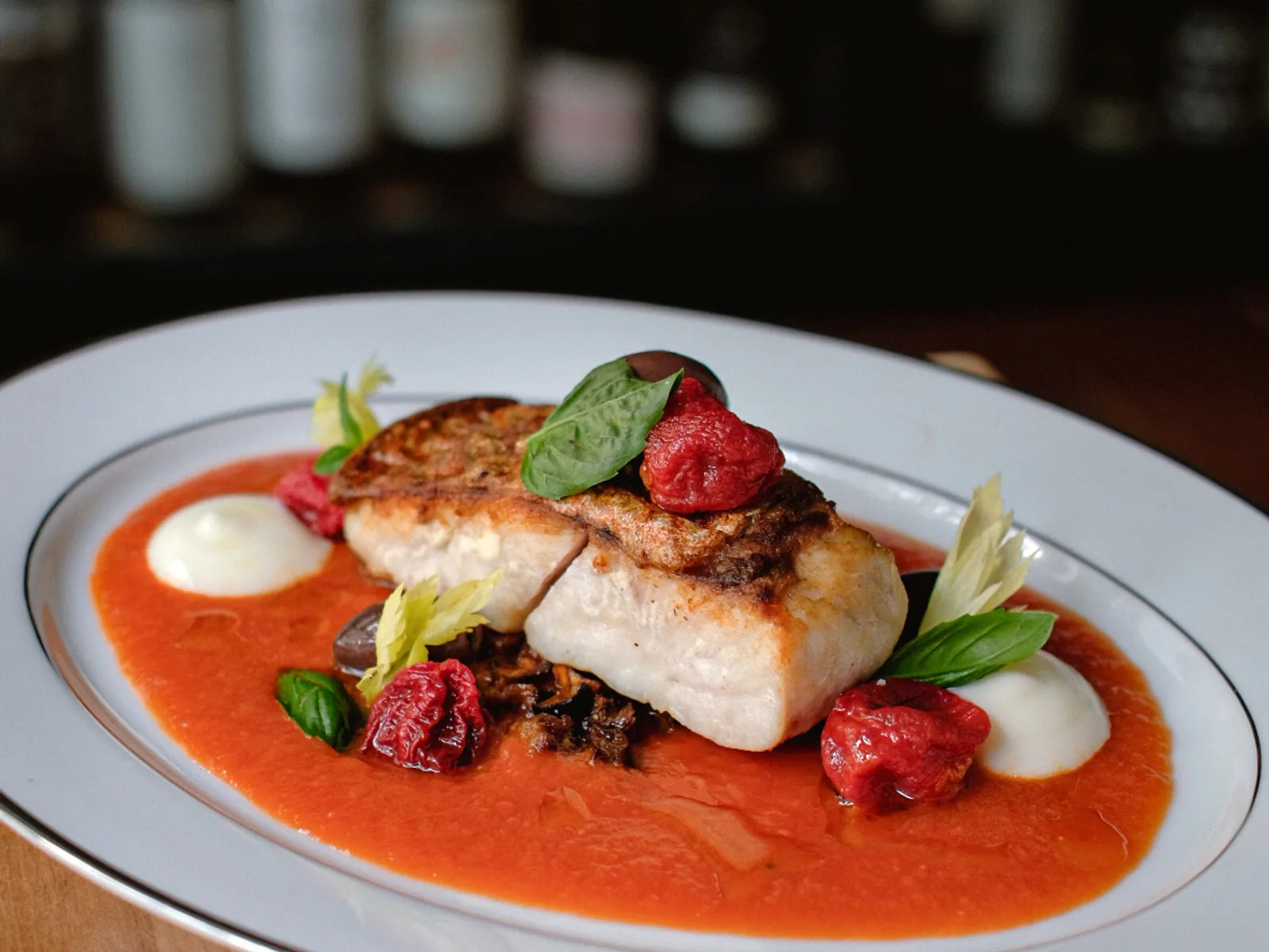 La Bottega - sea bass tomato