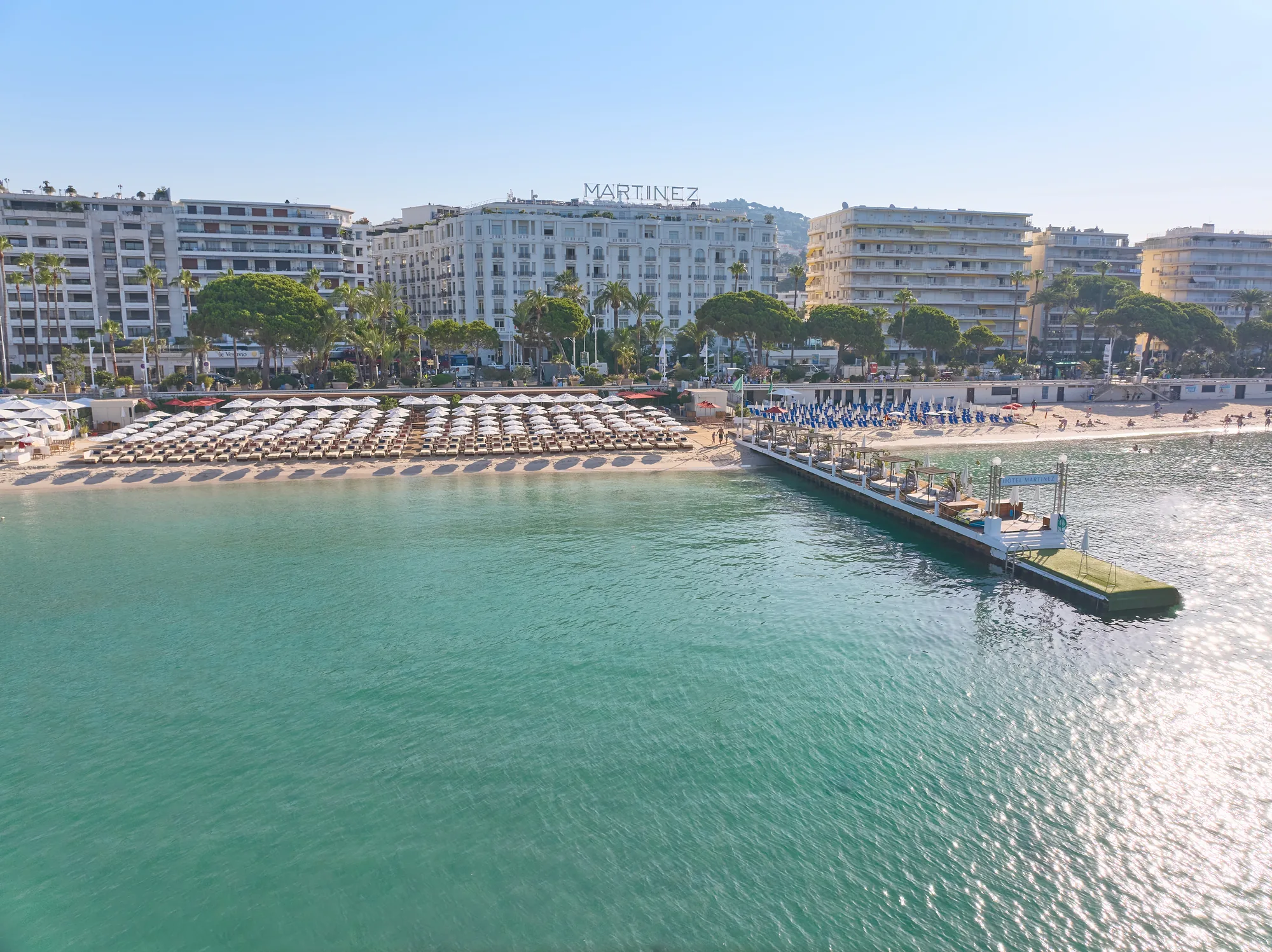 La Plage Du Martinez - aerial or pano