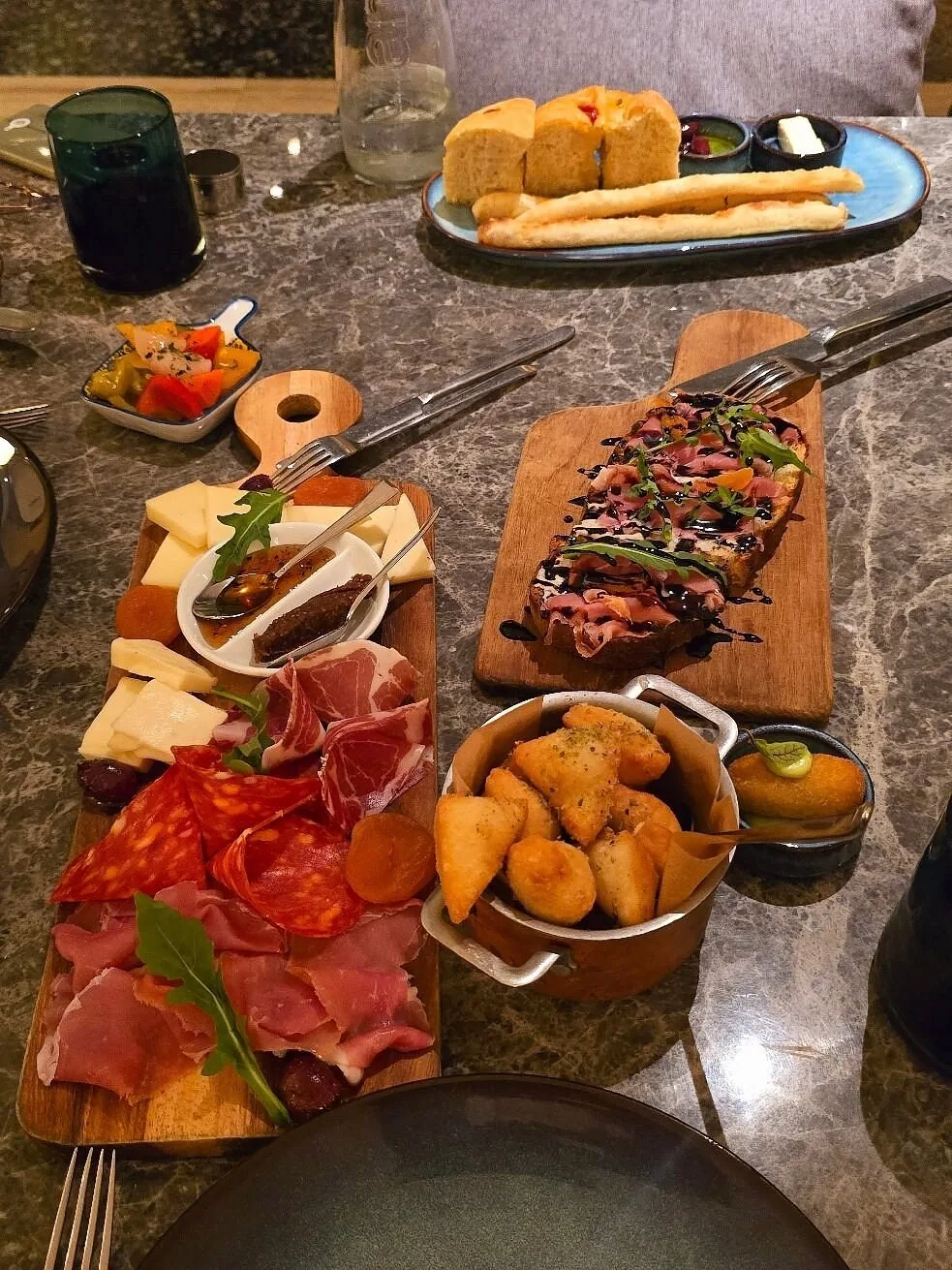 La Tavola - antipasti charcuterie board