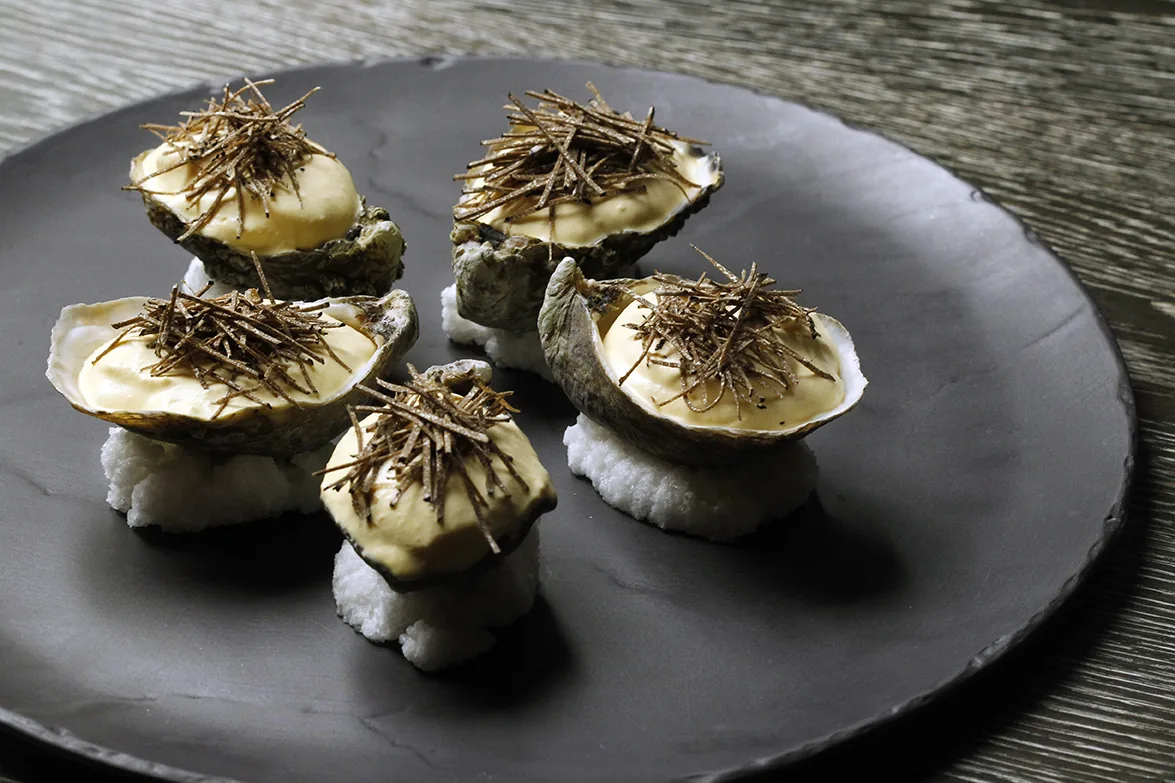 L'Abattoir - baked oysters
