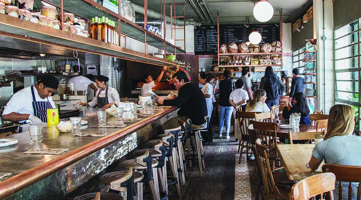 Lardo - open kitchen counter seating
