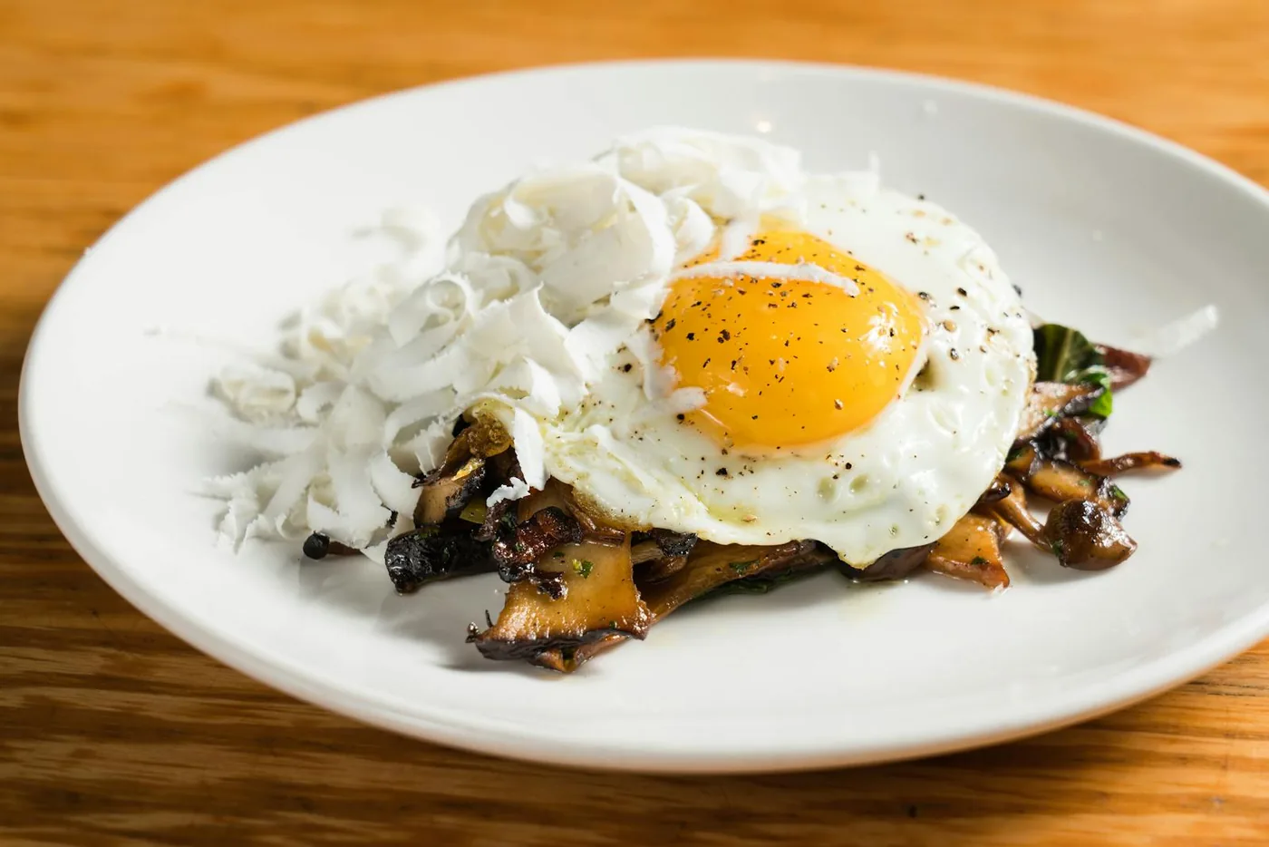 L'Artusi - roasted mushrooms dish