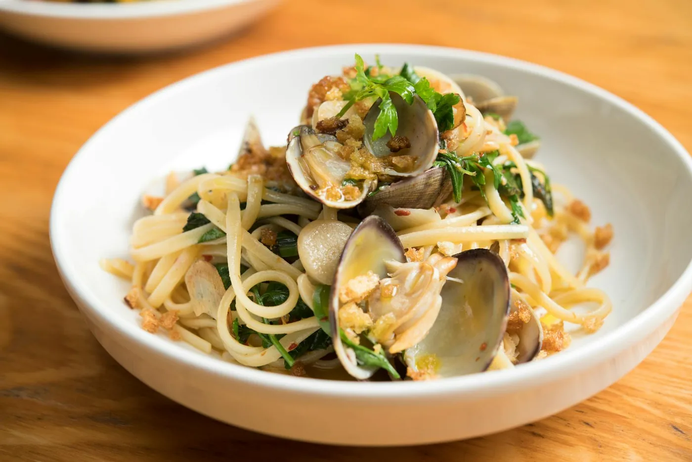 L'Artusi - bavette with clams dish