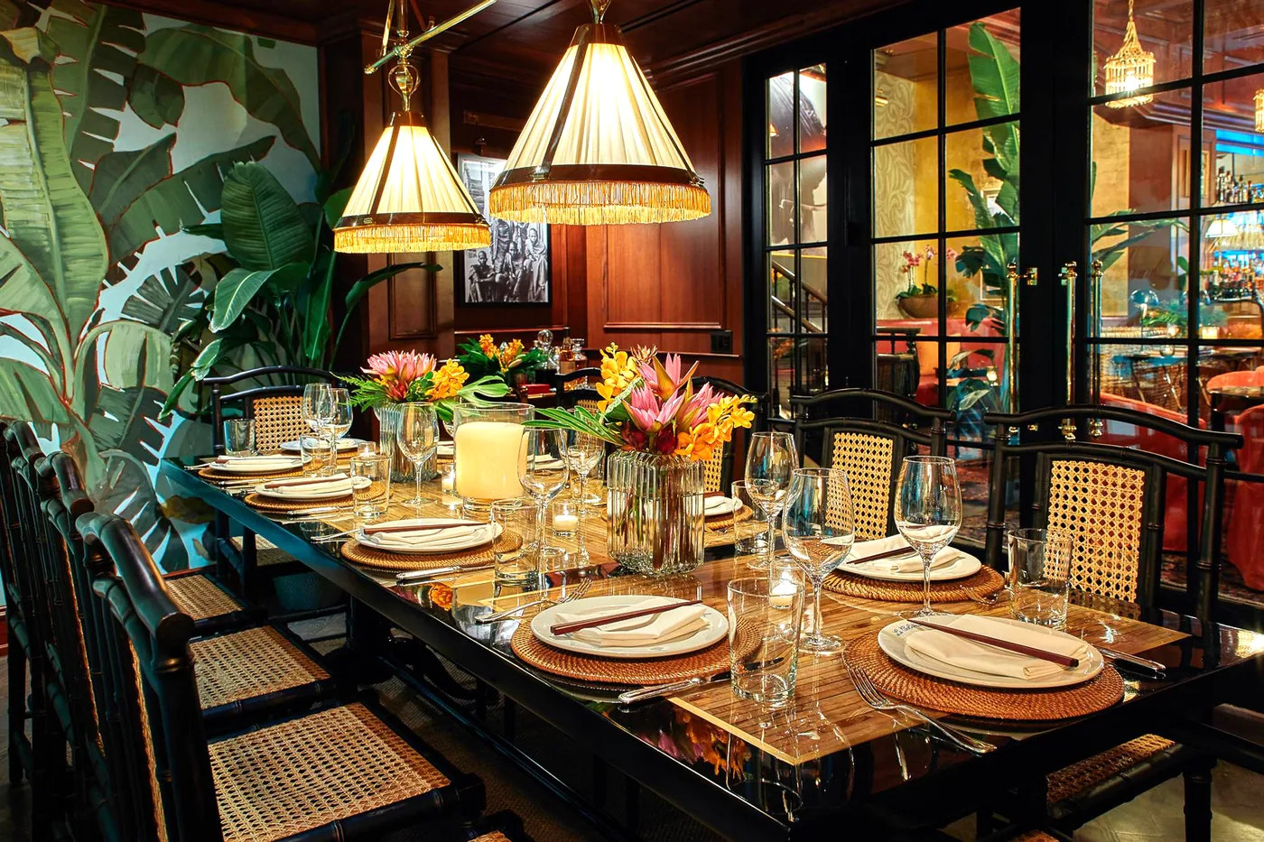 Le Colonial - private dining room