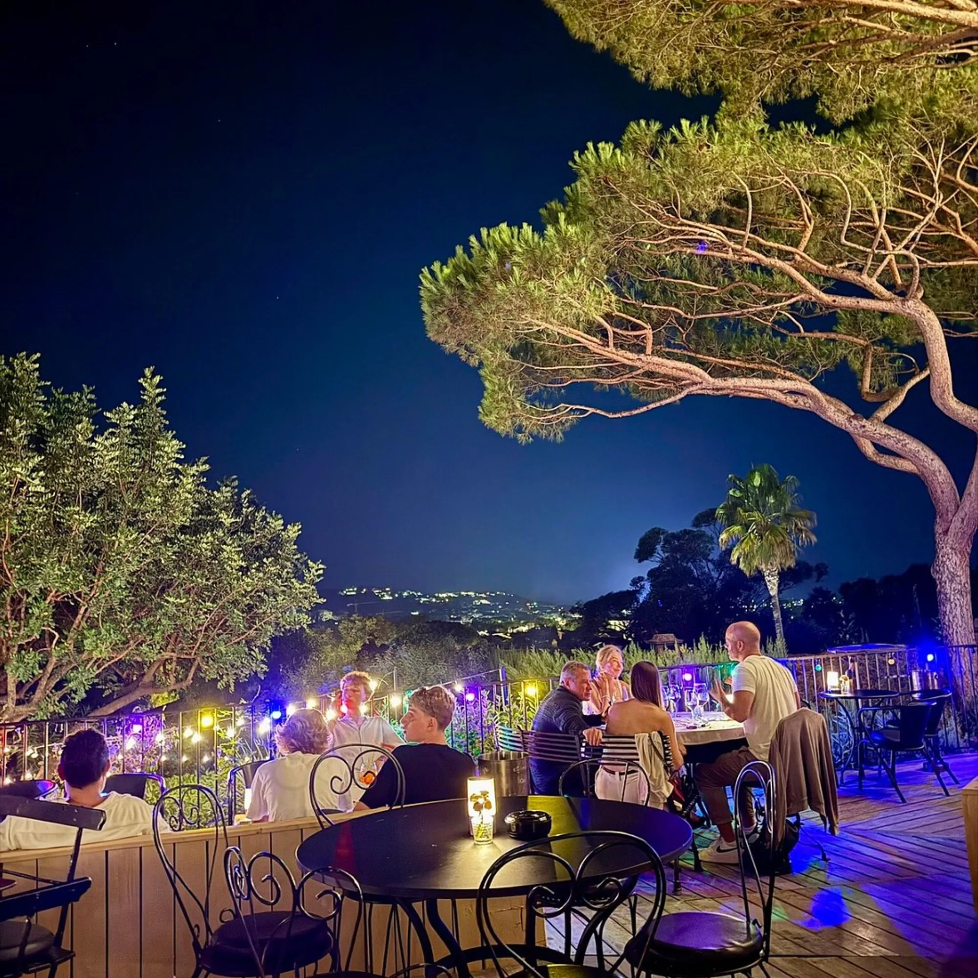 Le TIGRR - rooftop night lights