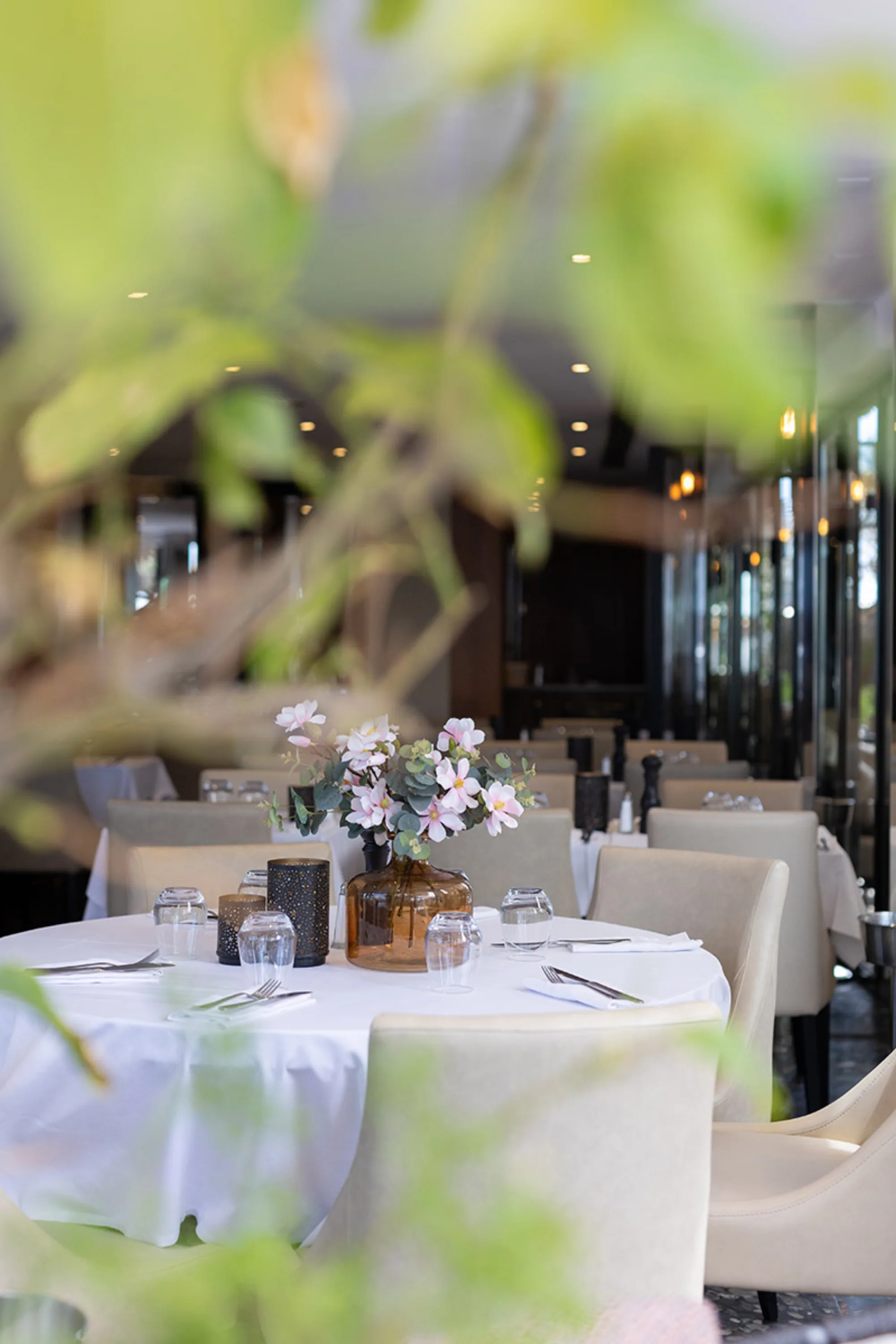 Le Vesuvio - interior terrace