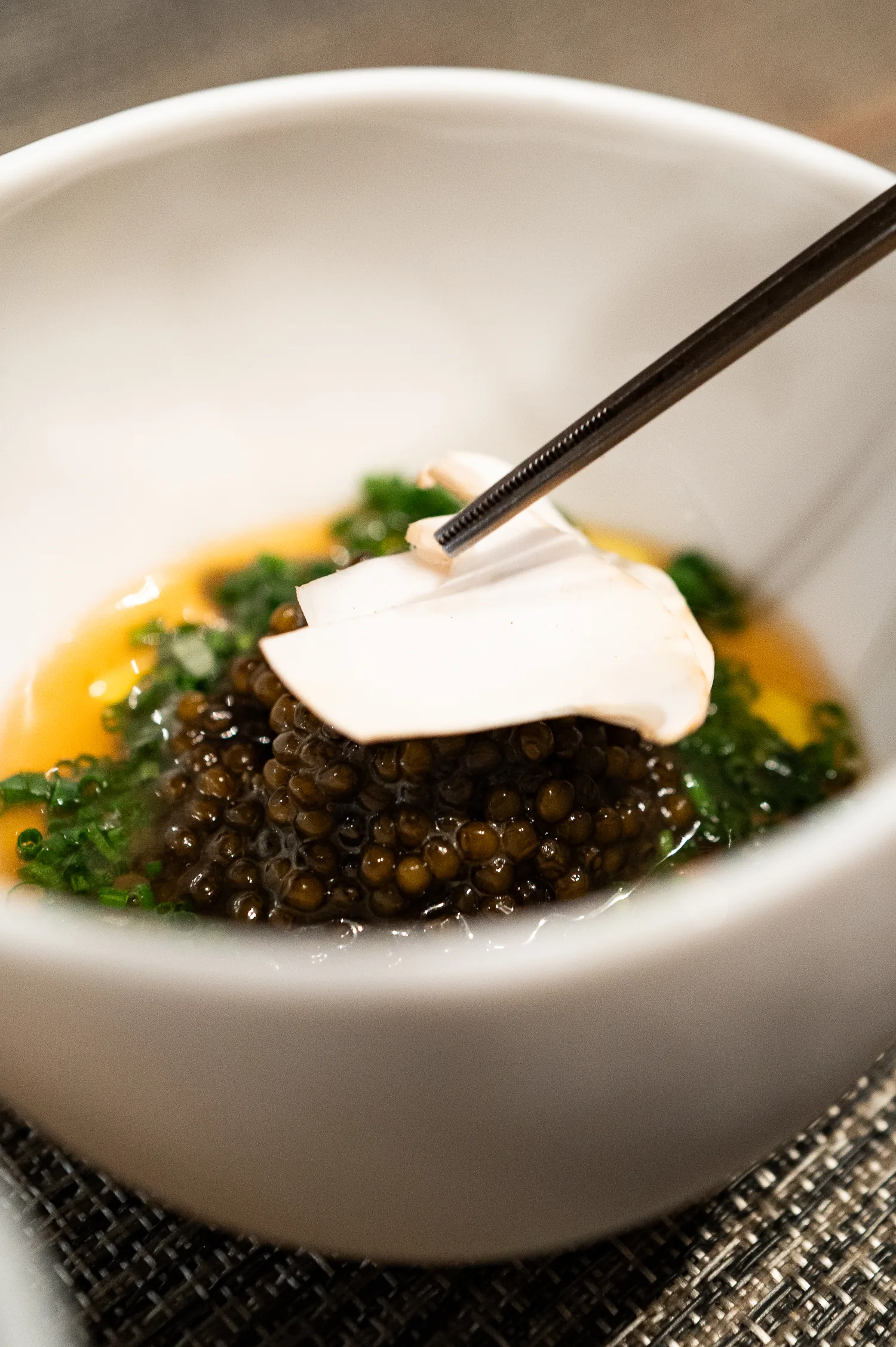 Lielle - caviar custard