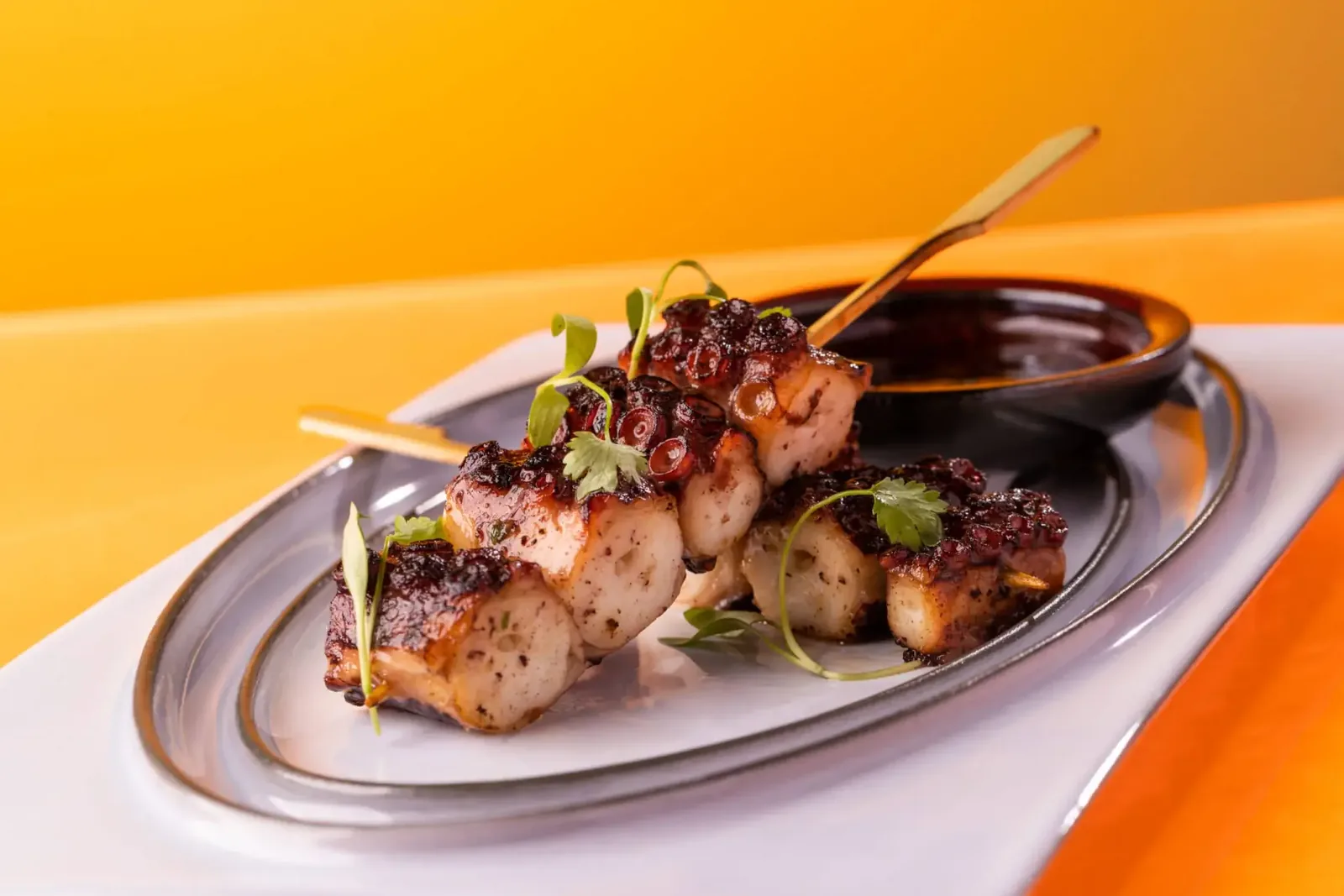 Ling Ling by Hakkasan - miso glazed seabass