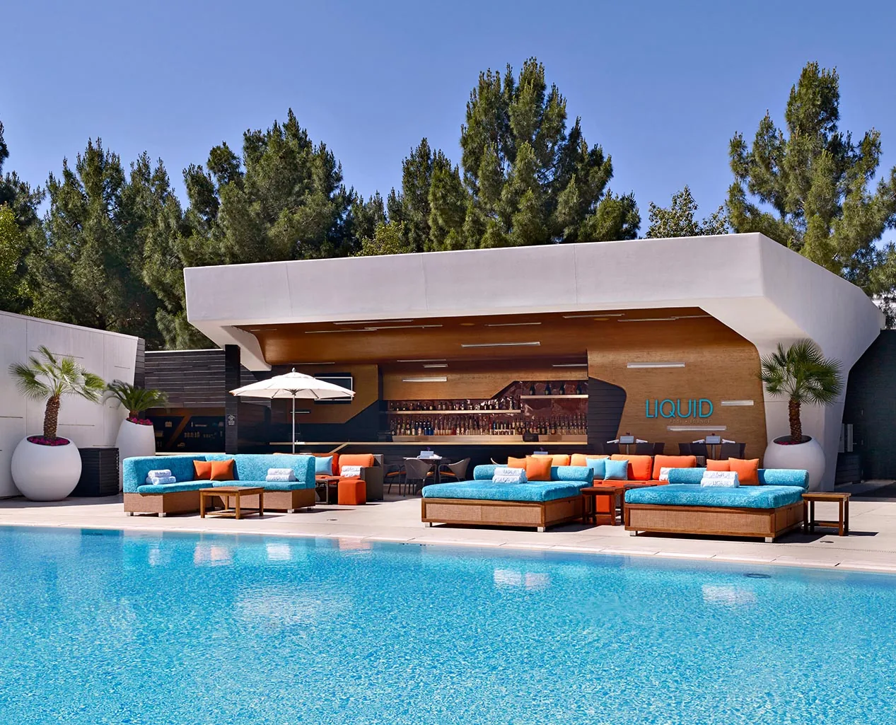Liquid Pool Lounge at Aria - lounge bar 5