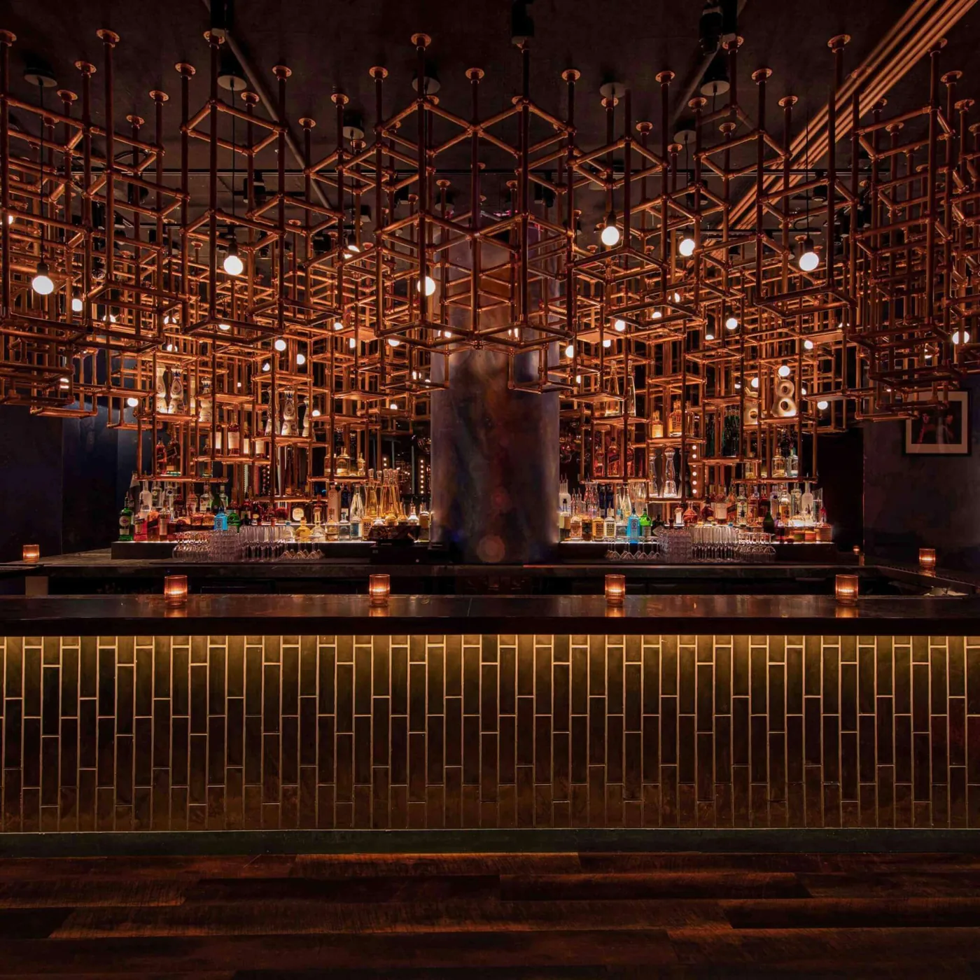 Loosie's - bar scaffolding cage