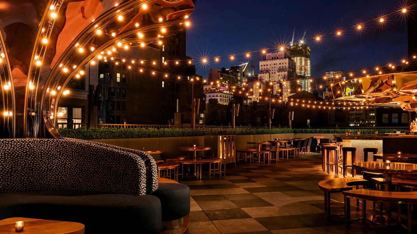 Magic Hour - carousel bar seating