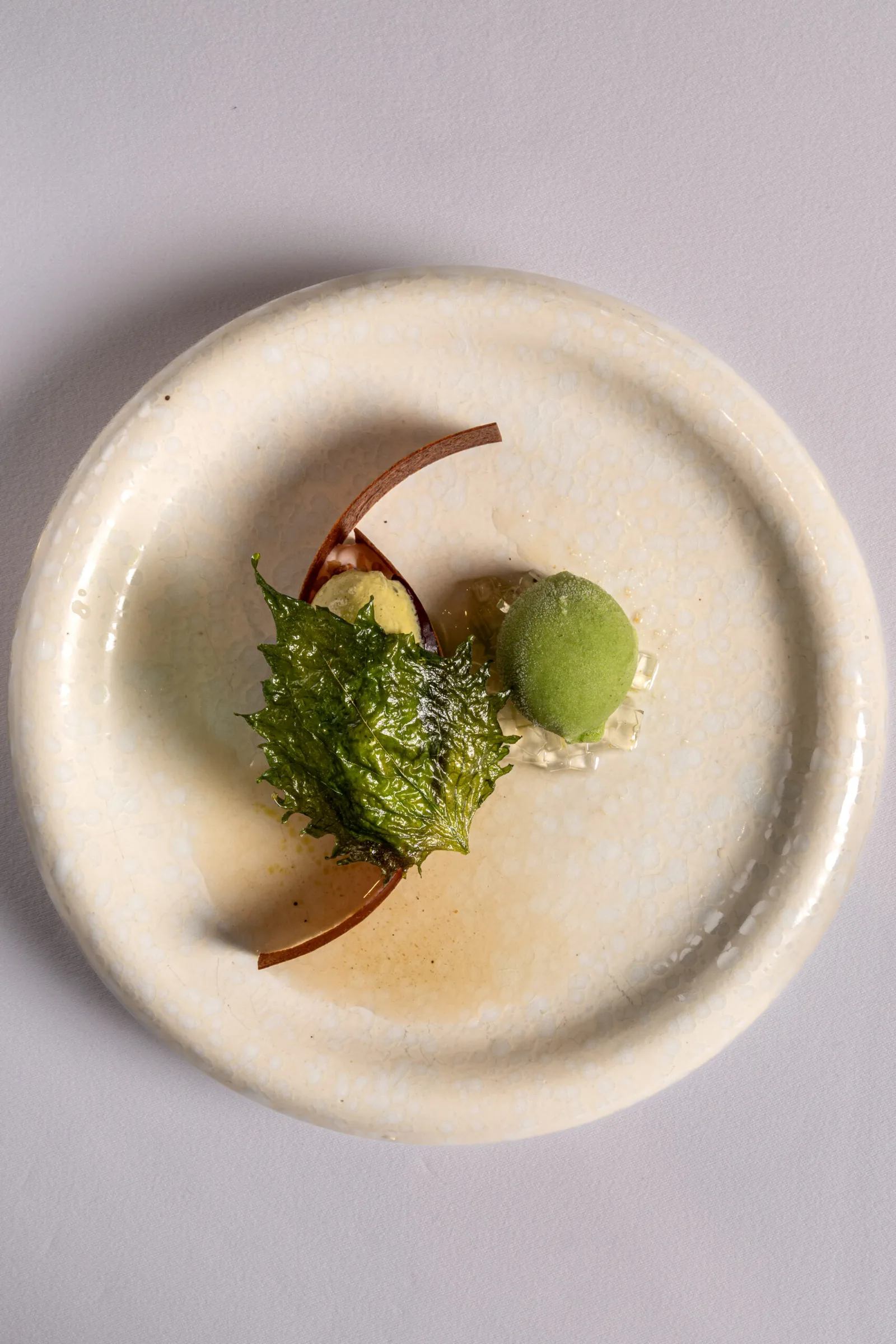 Maison Dunand - plated dessert