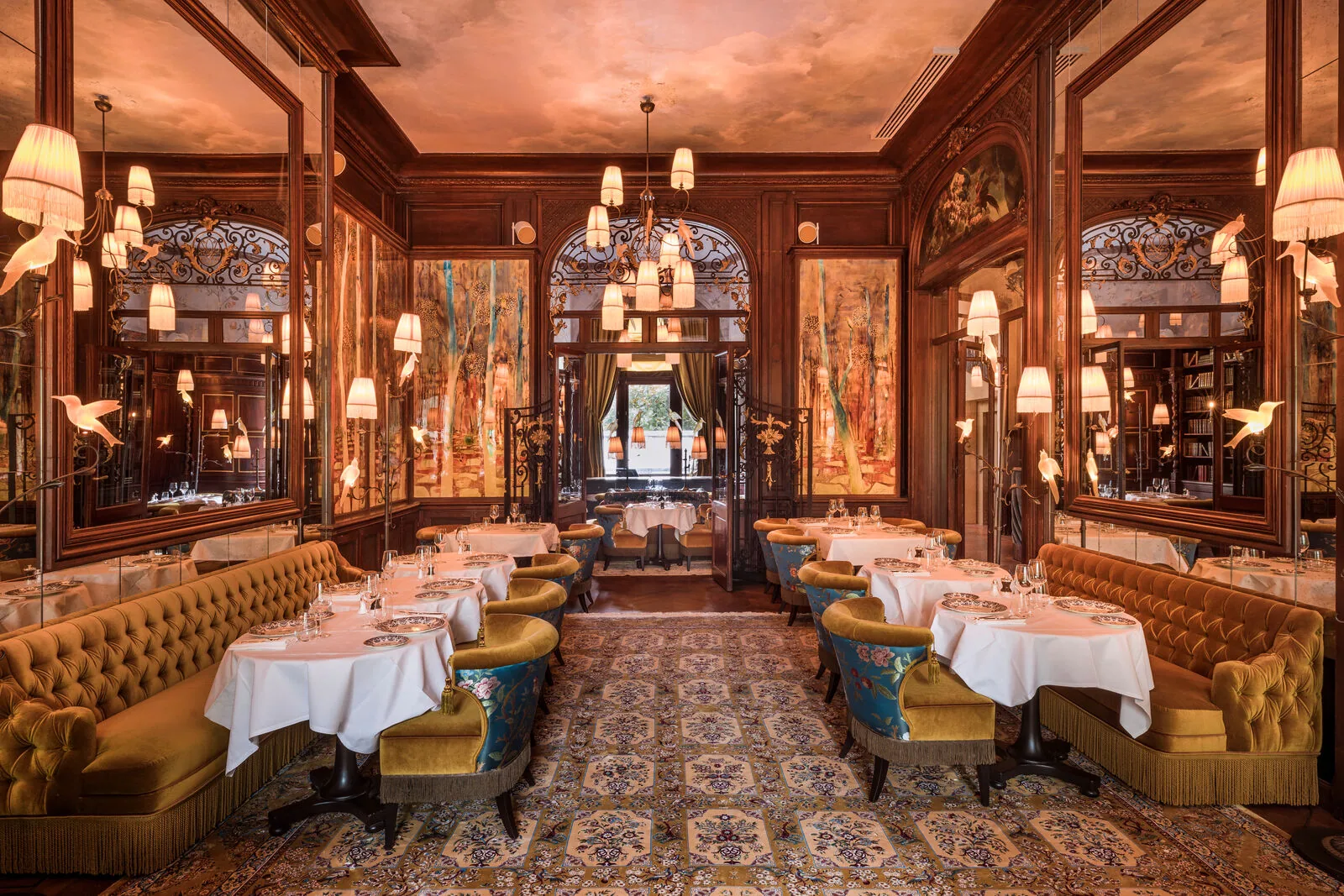 Maison Revka - main dining room ornate