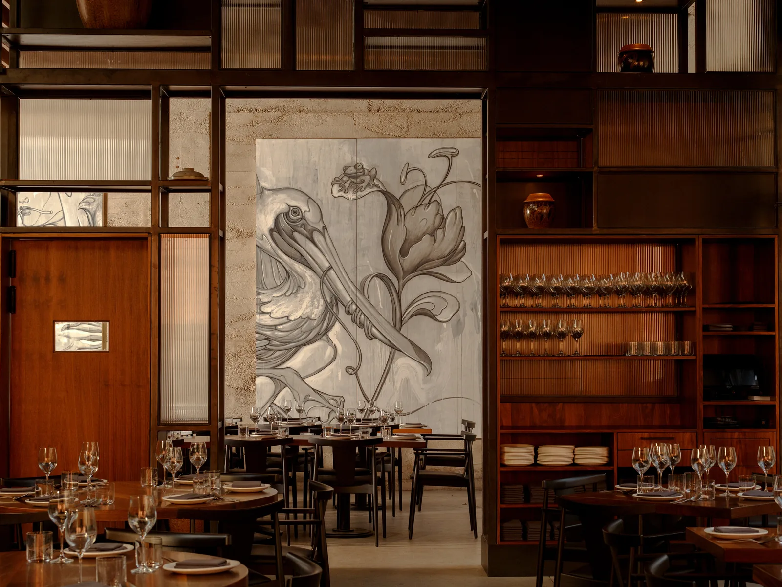 Majordomo - dining room mural