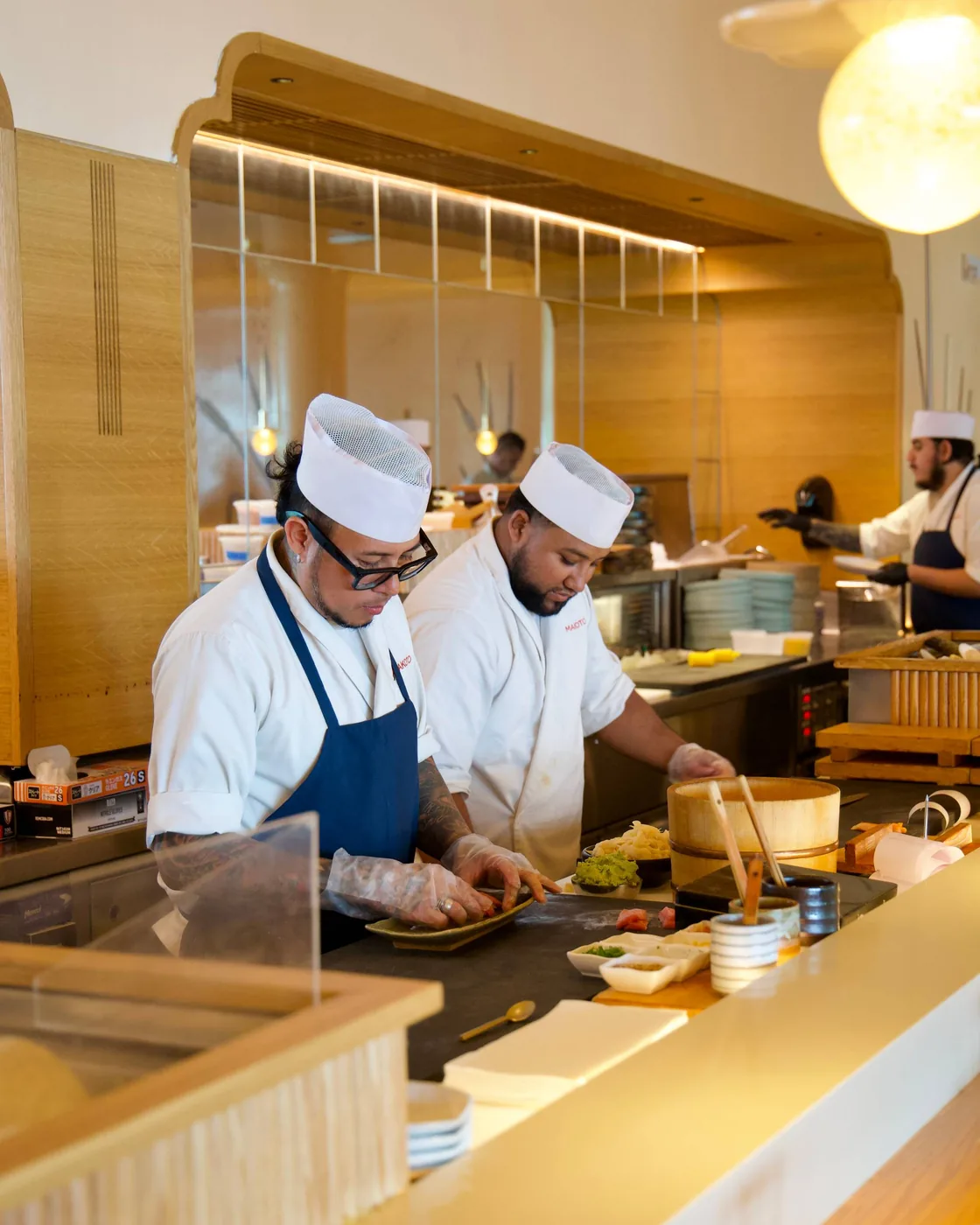 Makoto - chefs plating