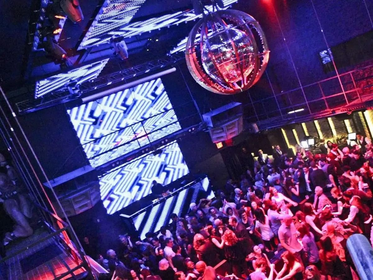 Marquee - mirror ball led walls