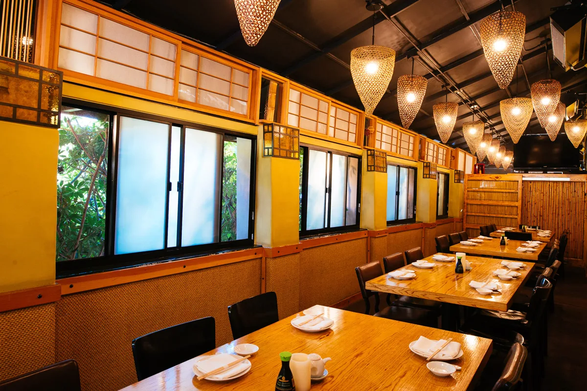 Matsuhisa Beverly Hills - indoor patio