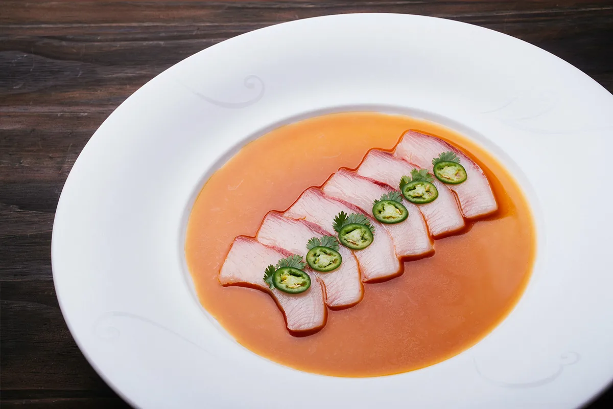 Matsuhisa Beverly Hills - yellowtail jalapeno