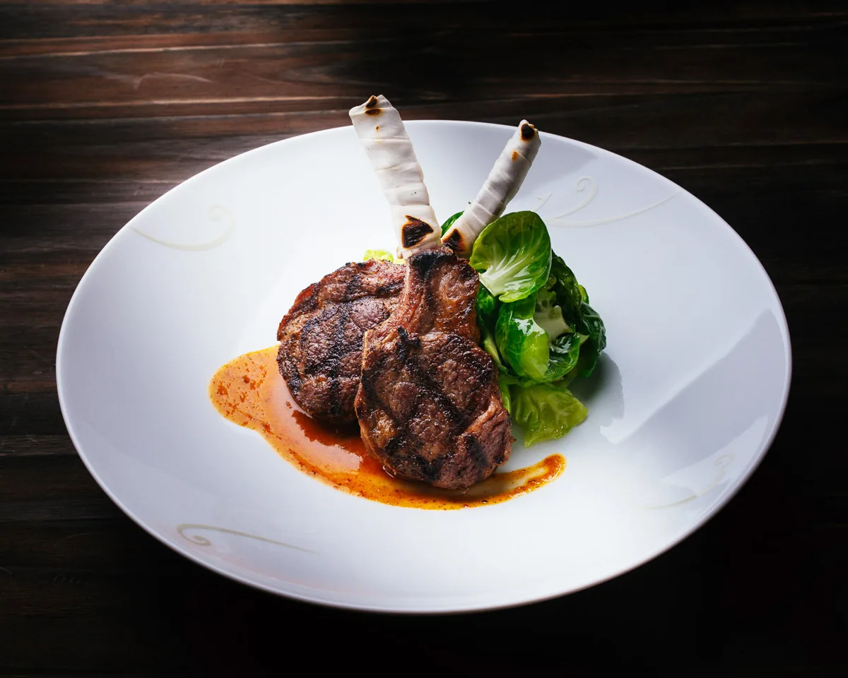 Matsuhisa Beverly Hills - lamb chops miso anticucho