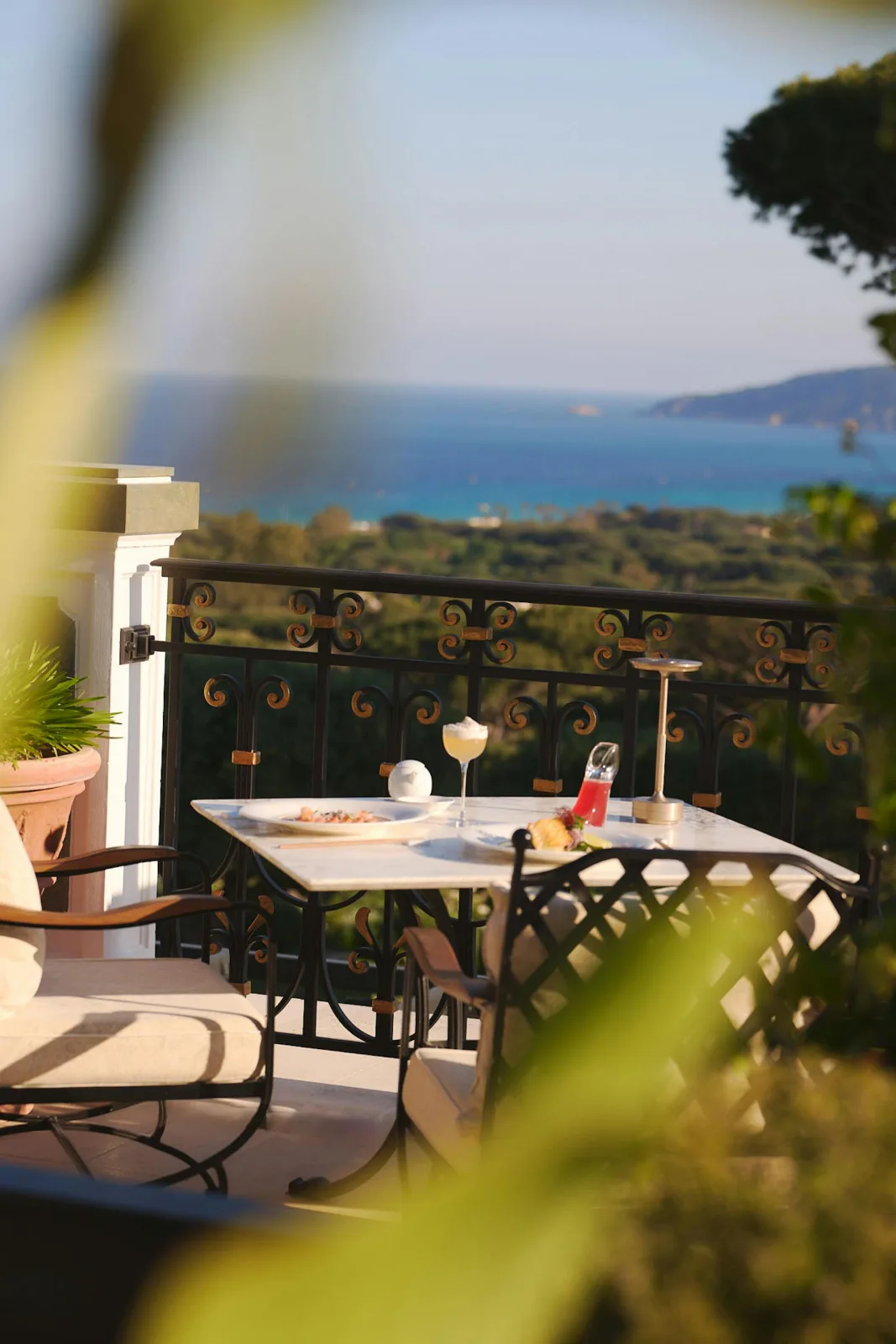Matsuhisa Saint-Tropez - balcony pampelonne bay view