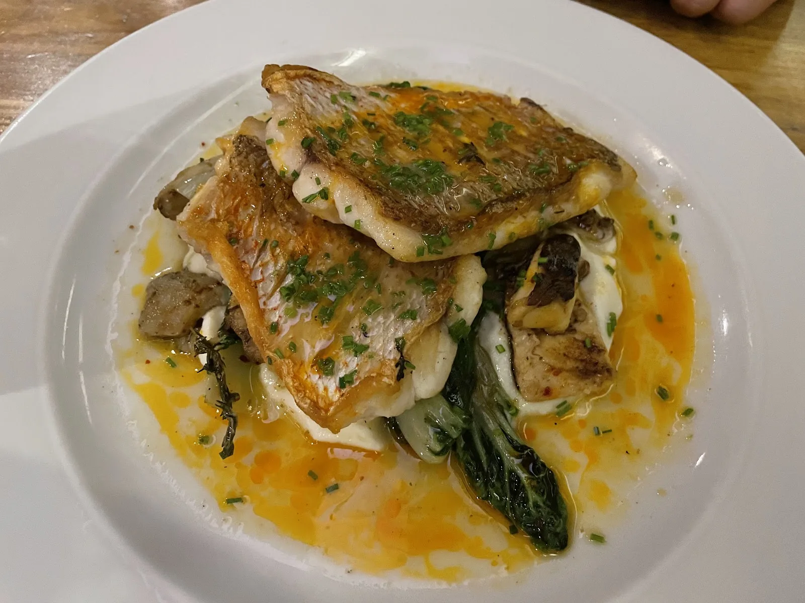MeroToro - pan seared fish fillet