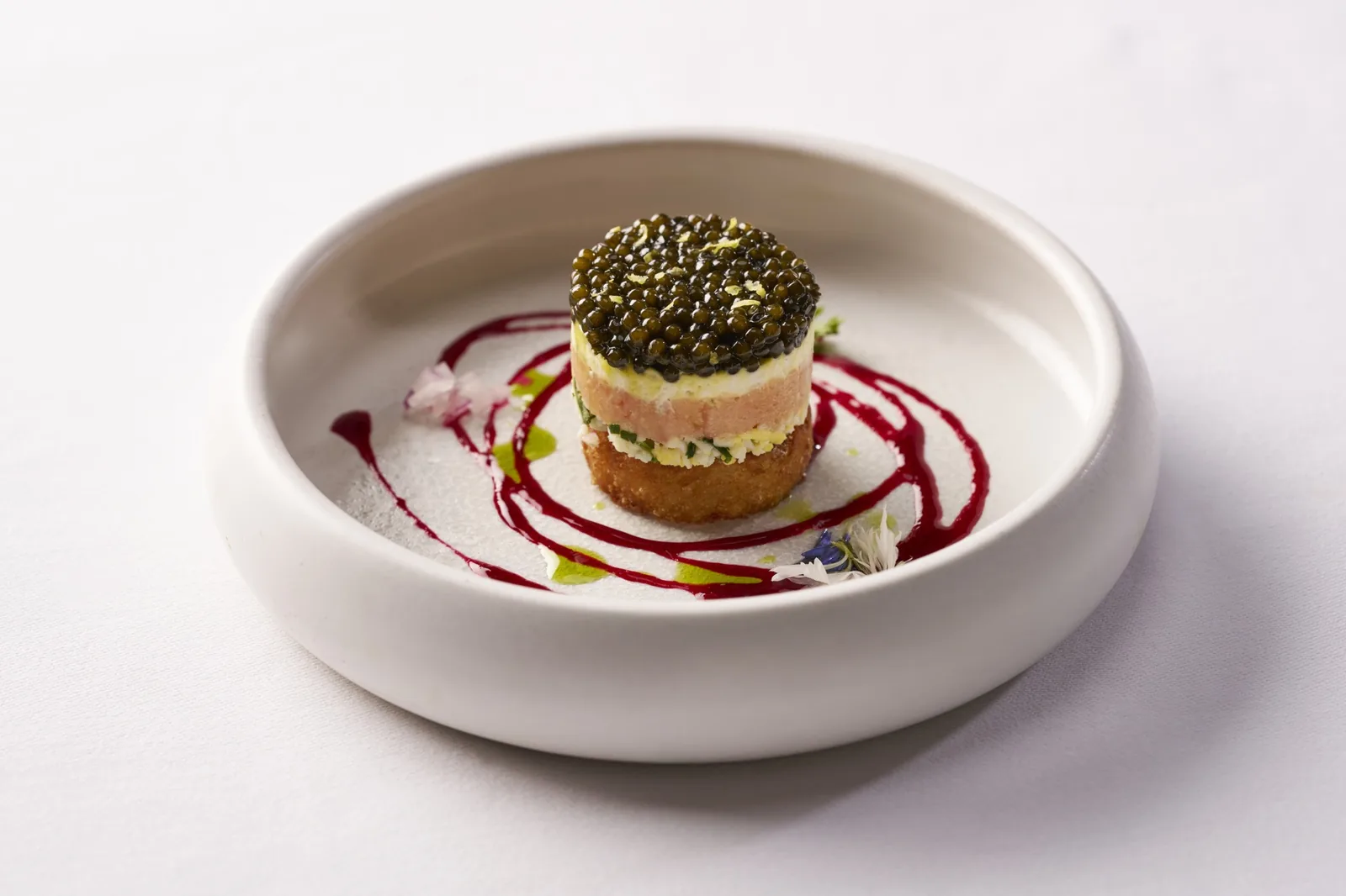 Michael Mina at Bellagio - caviar parfait