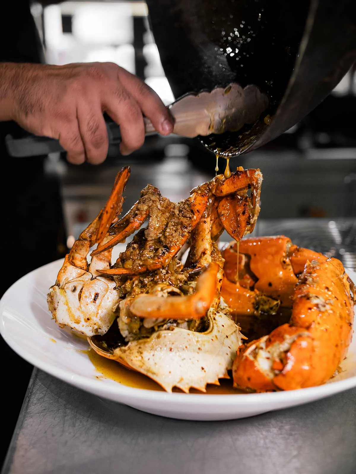 Ministry of Crab - signature crab plating