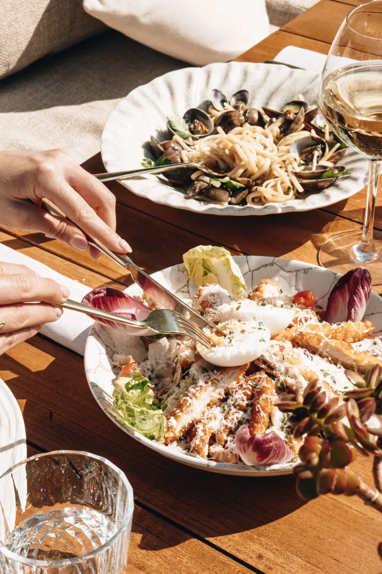 Miramar Plage - salad plates
