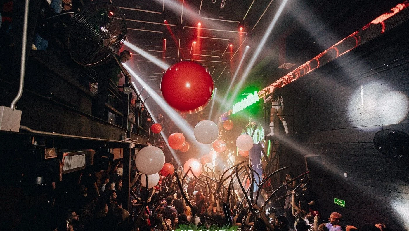Miranda Disco Medellín - the floor at peak