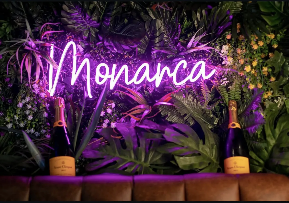 Monarca - neon bottle service