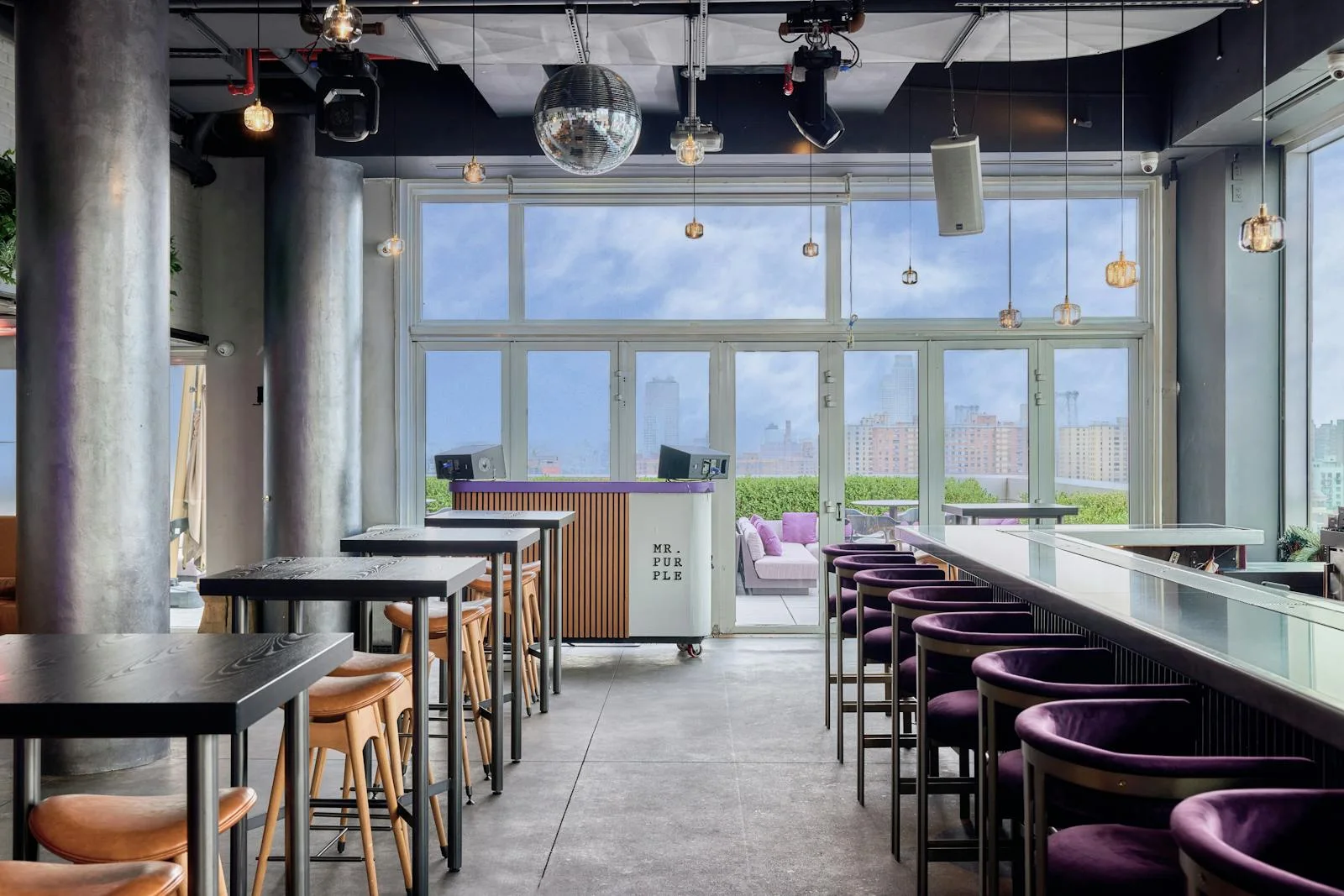 Mr. Purple, rooftop bars in New York 5