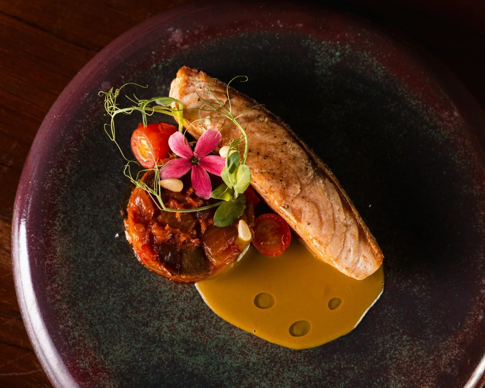 Ms.Jigger - pan seared salmon
