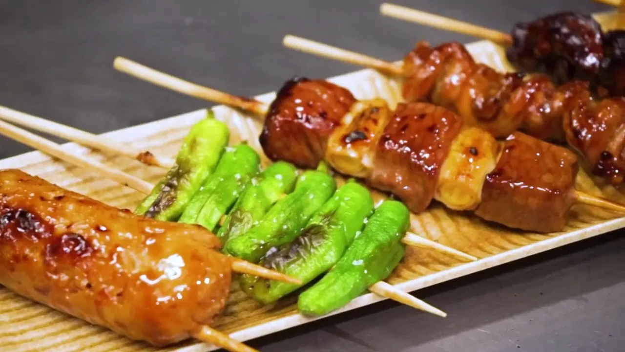 Nami Teppanyaki Steakhouse - grilled skewers