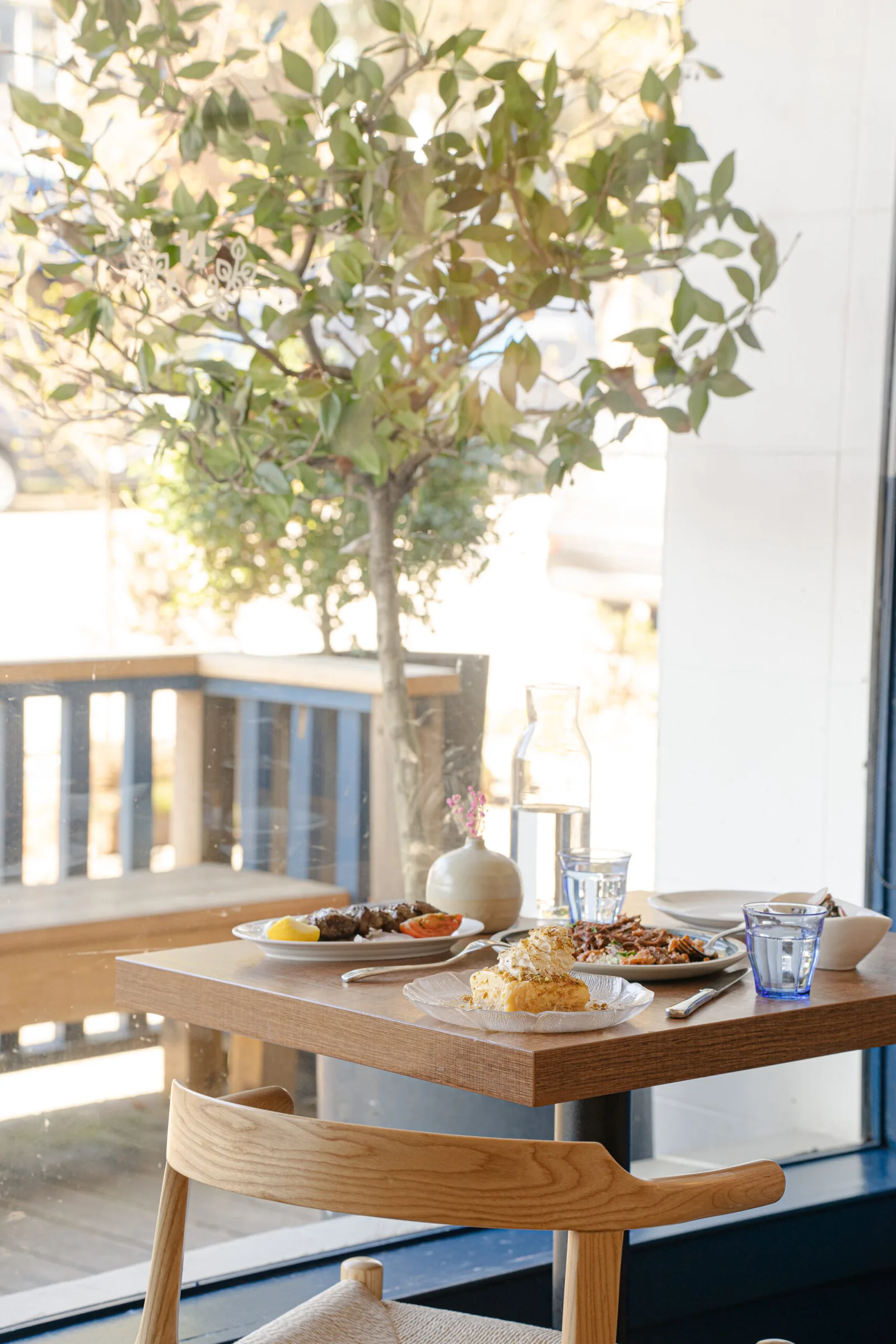 Nammos Estiatorio - dining room window