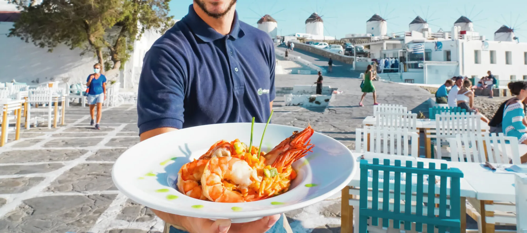 Nice n Easy - prawn dish windmills