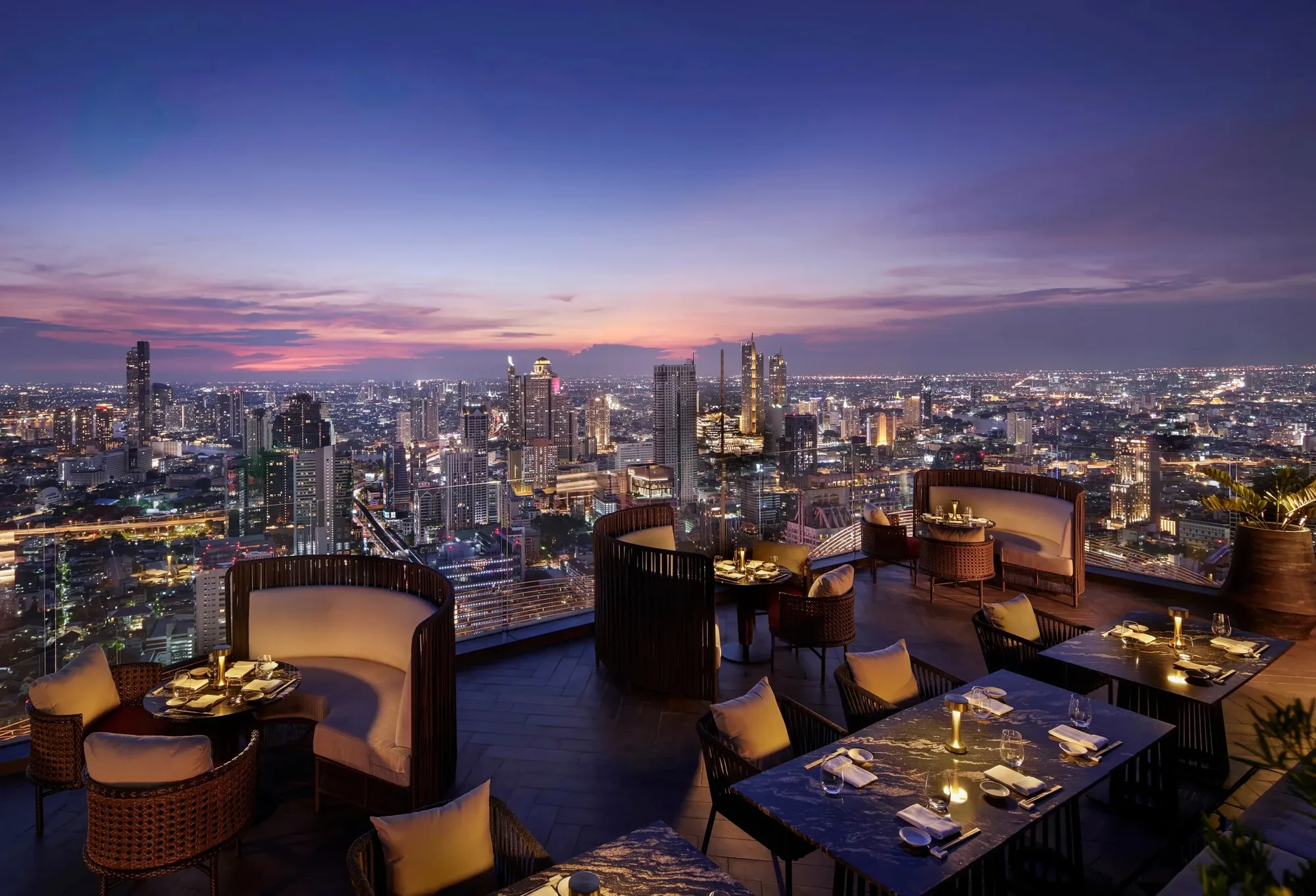 Nobu Bangkok - rooftop bar