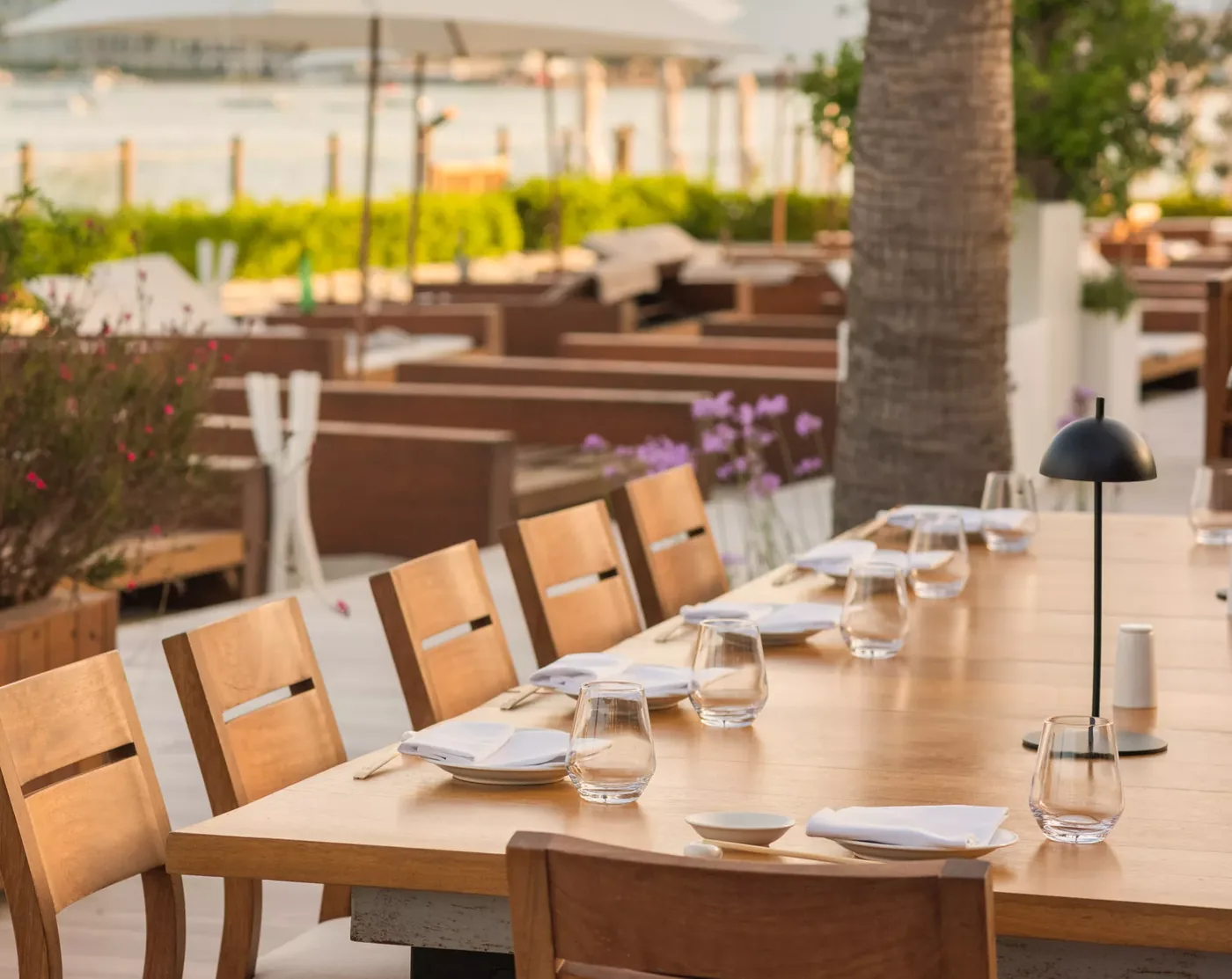 Nobu Ibiza Bay - daytime terrace bay