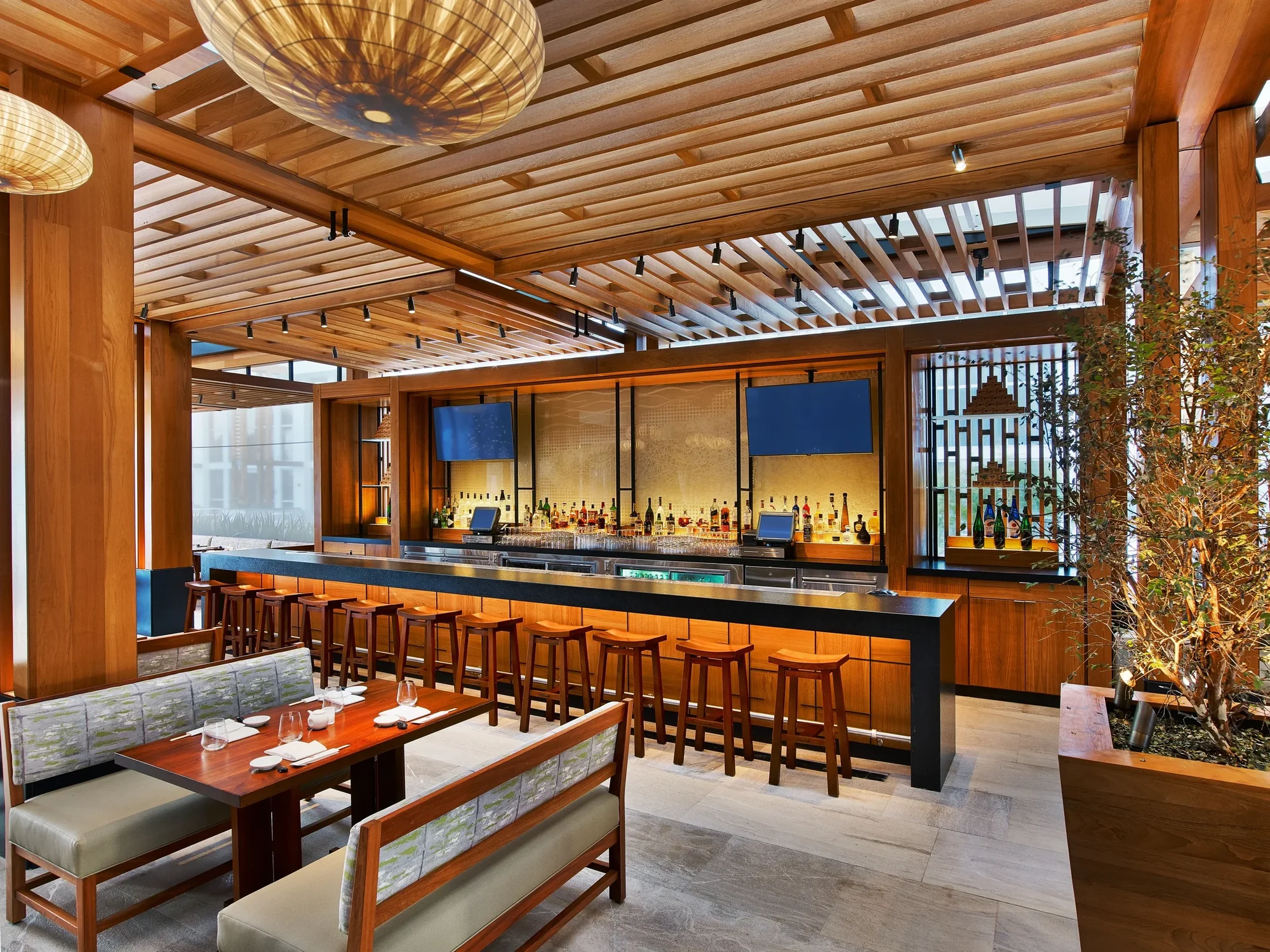 Nobu Miami - the bar and lounge