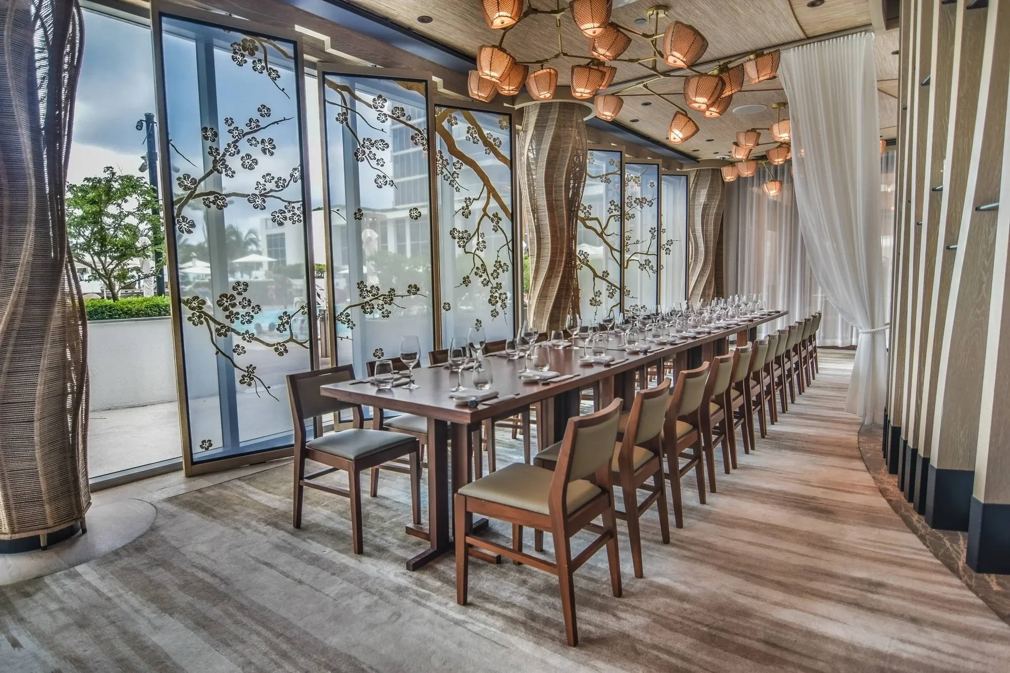 Nobu Miami - the semi private room