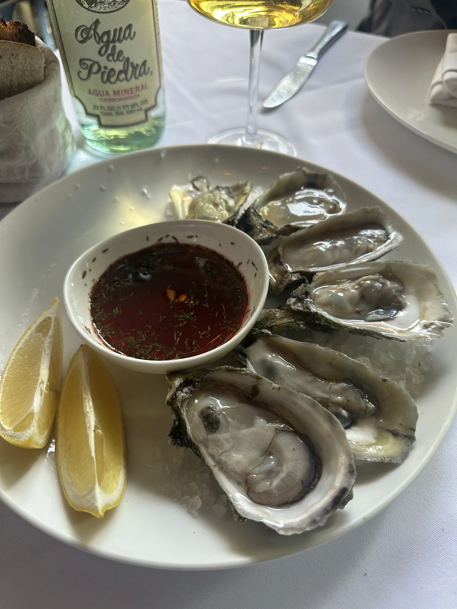 Nostos - Lomas de Chapultepec - oysters on the half shell