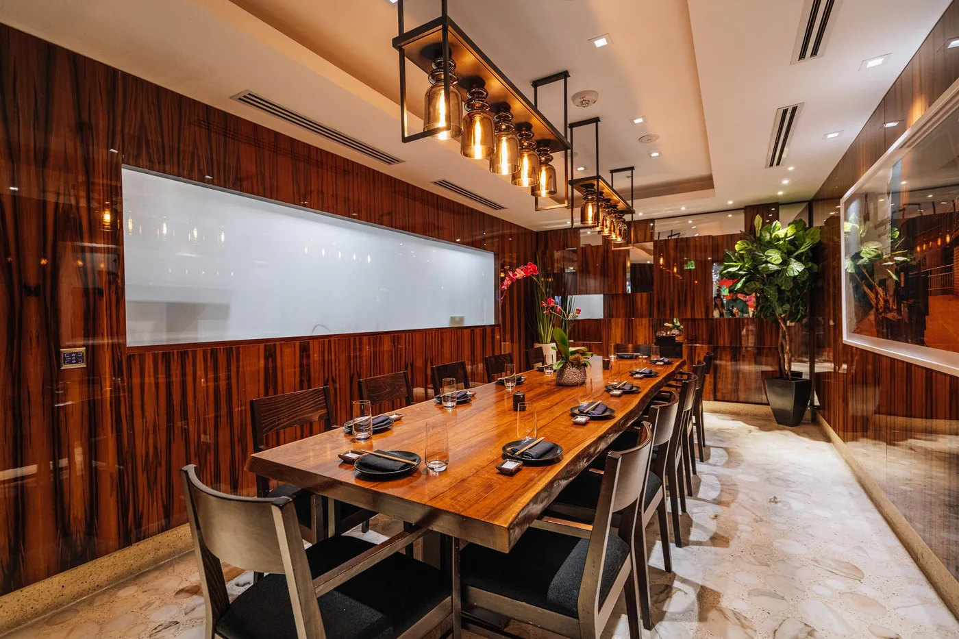 Novikov Miami - private dining room
