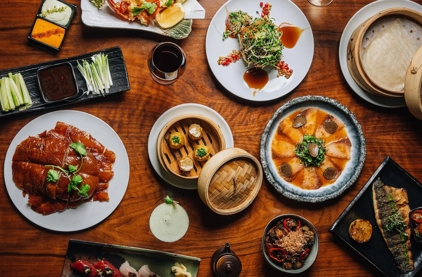 Novikov Miami - peking duck dim sum
