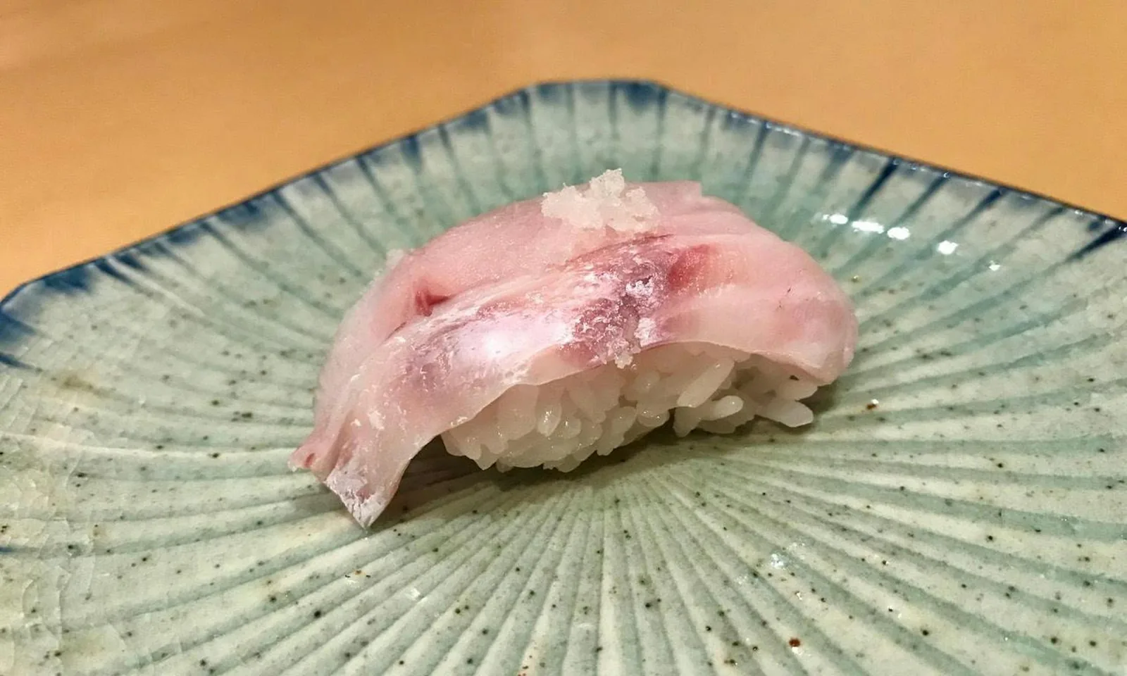 Nozawa Bar - snapper nigiri