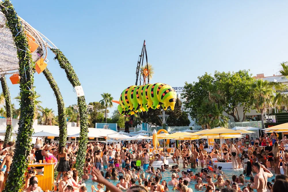 O Beach - dayclub in Ibiza